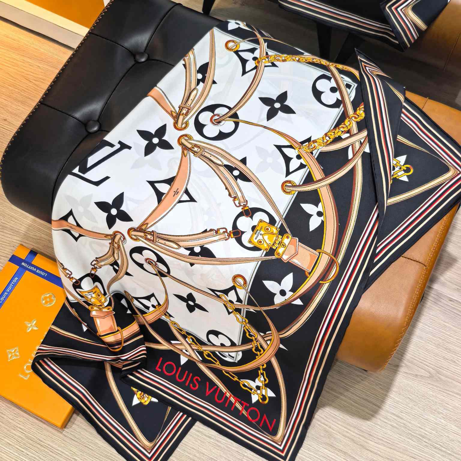 Louis Vuitton Ultimate Monogram Square 90 - DopestKickz