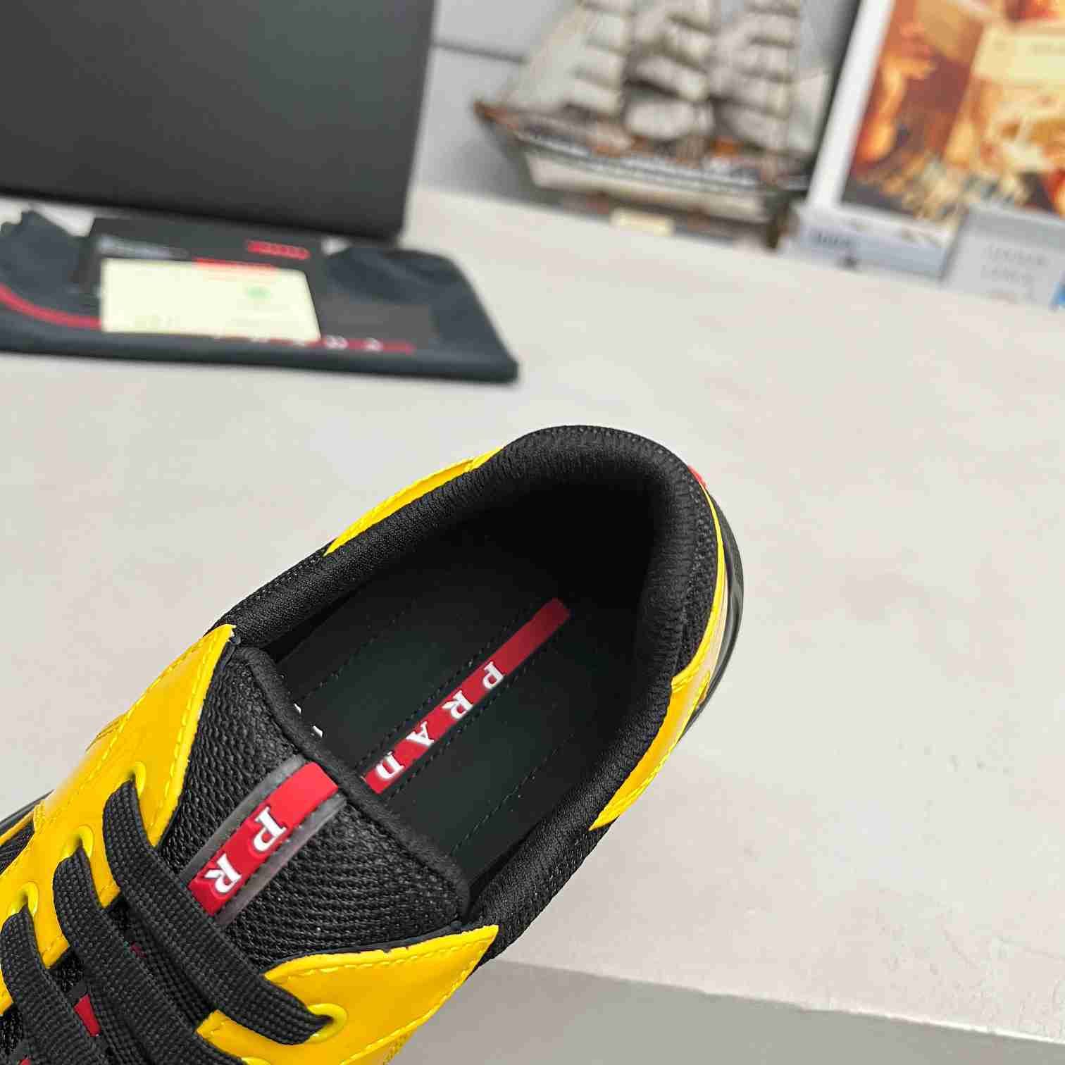 Prada America's Cup 'Yellow Black' - DopestKickz