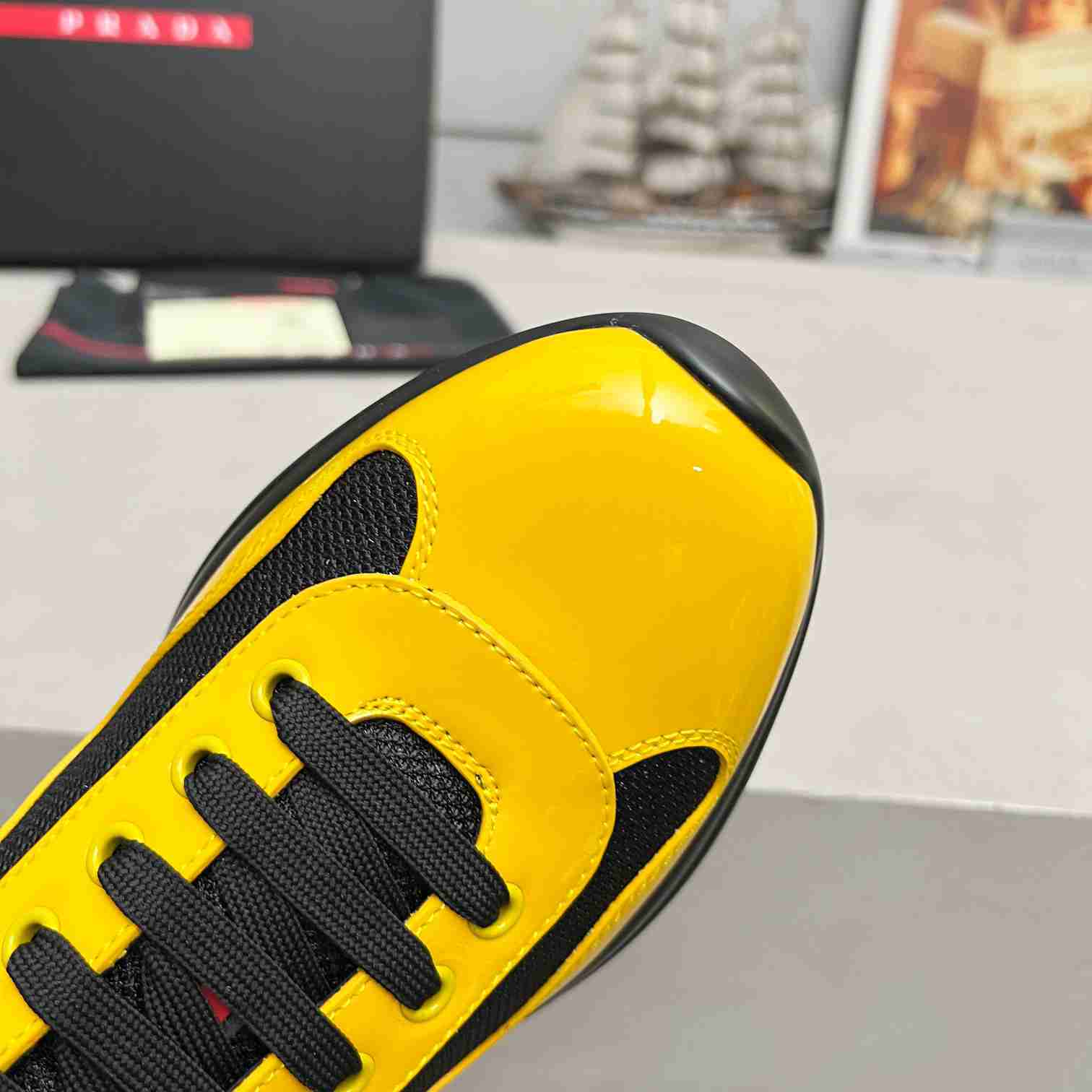 Prada America's Cup 'Yellow Black' - DopestKickz