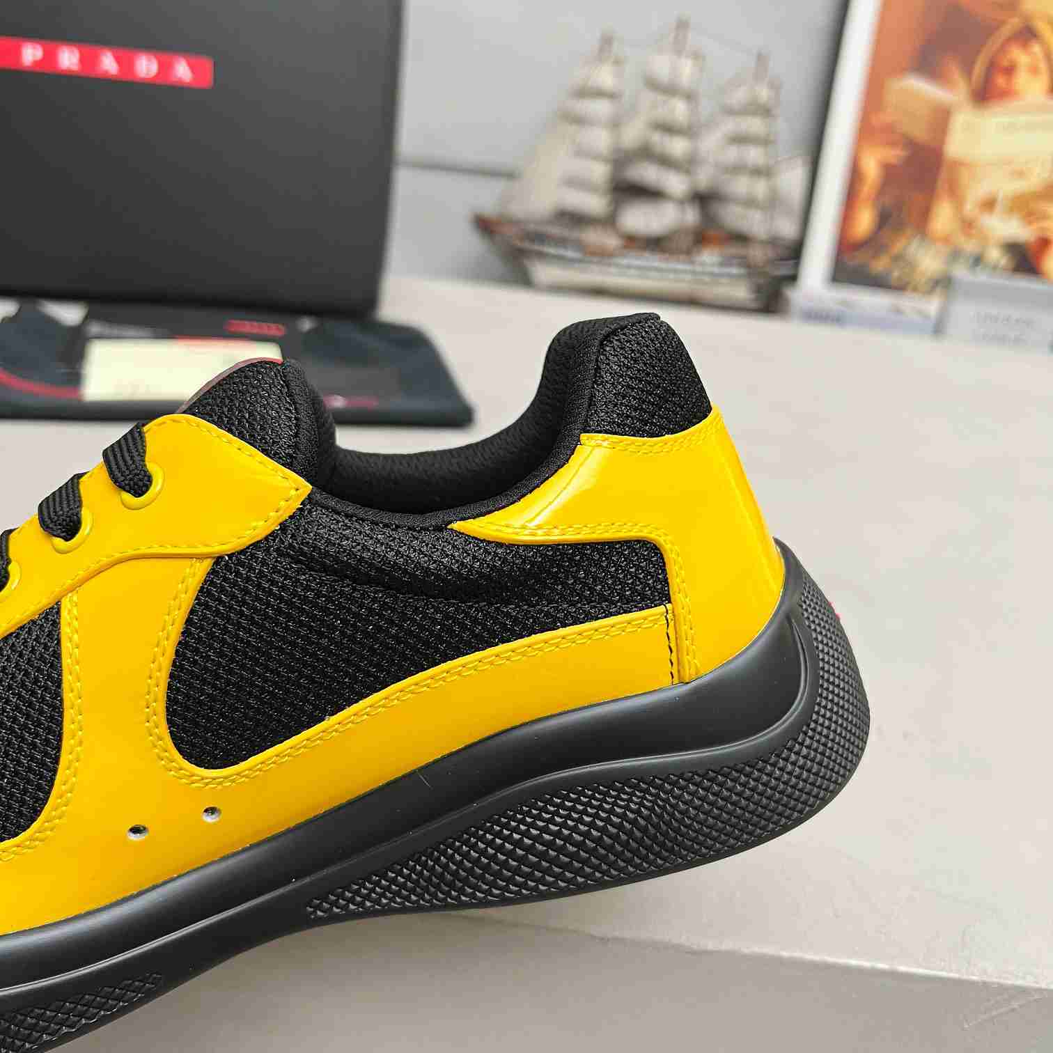 Prada America's Cup 'Yellow Black' - DopestKickz
