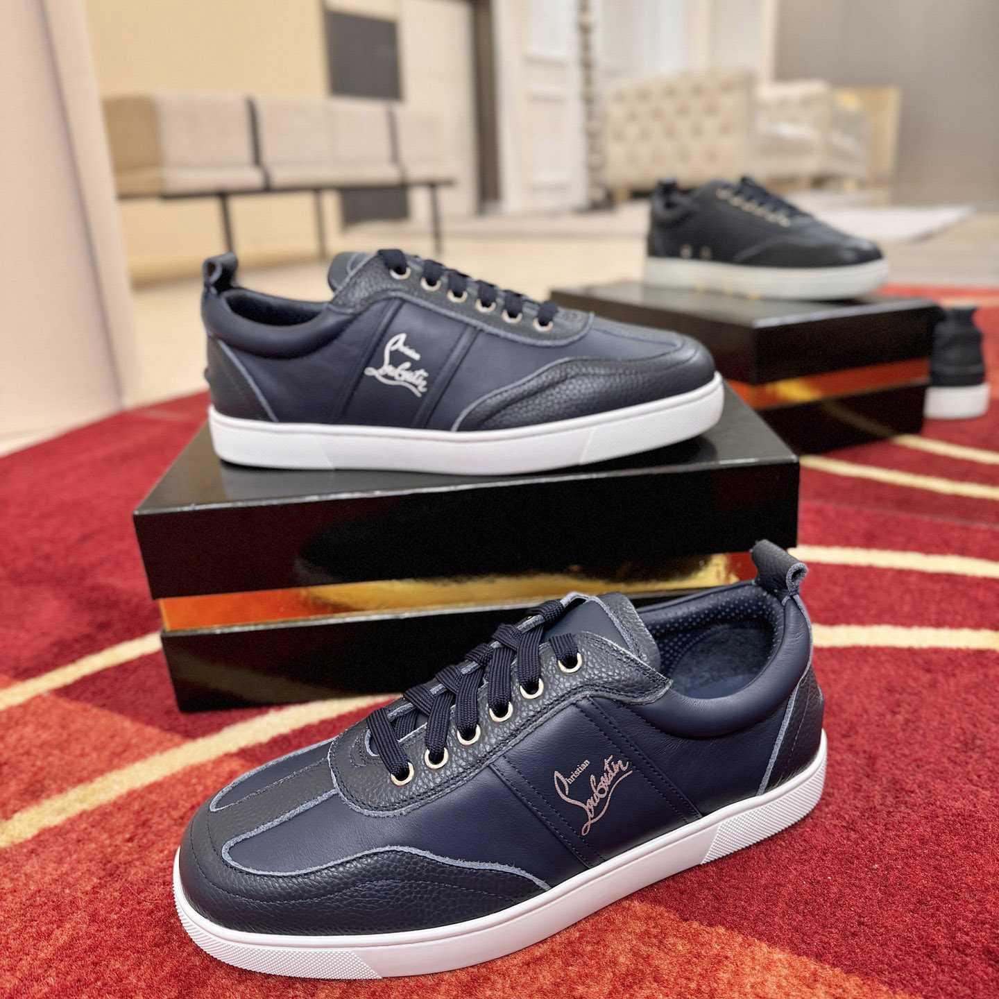 Christian Louboutin Retero Sneakers - DopestKickz