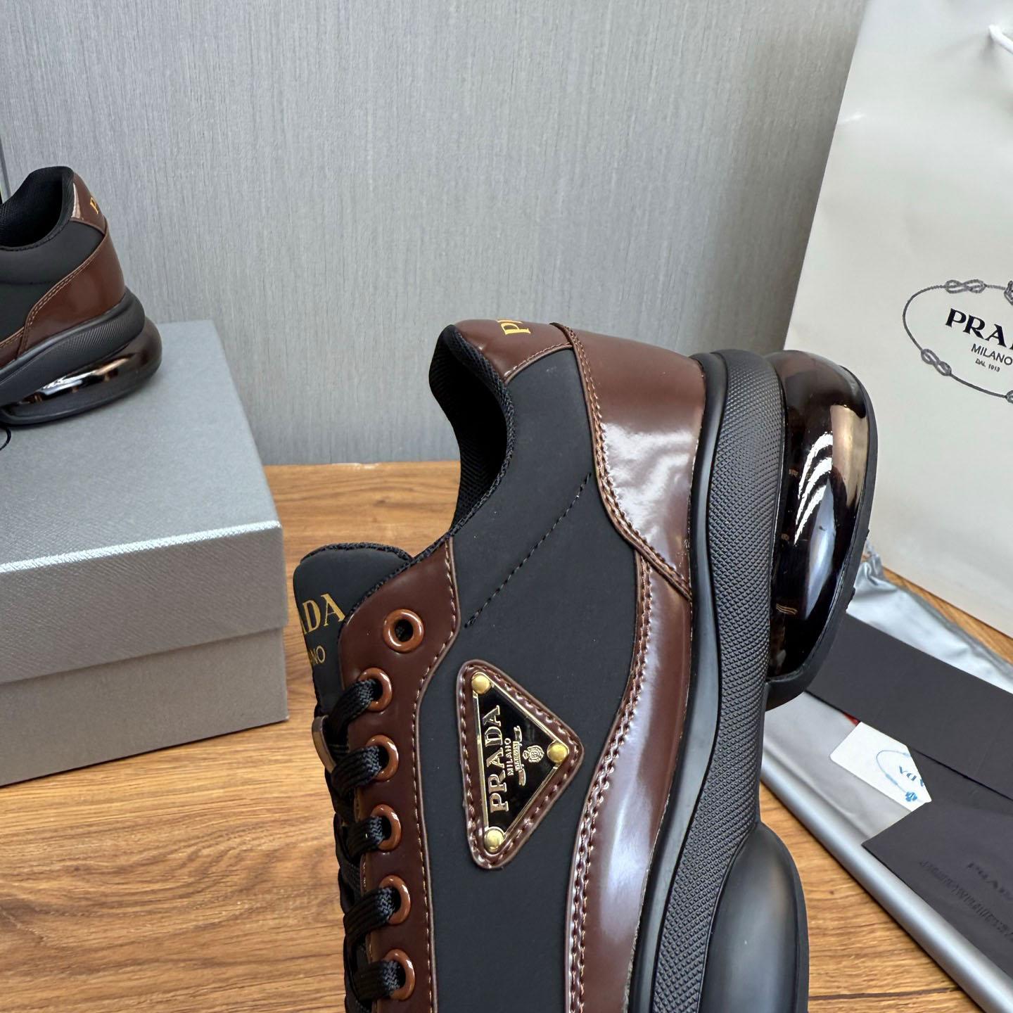 Prada Leather Sneakers - DopestKickz
