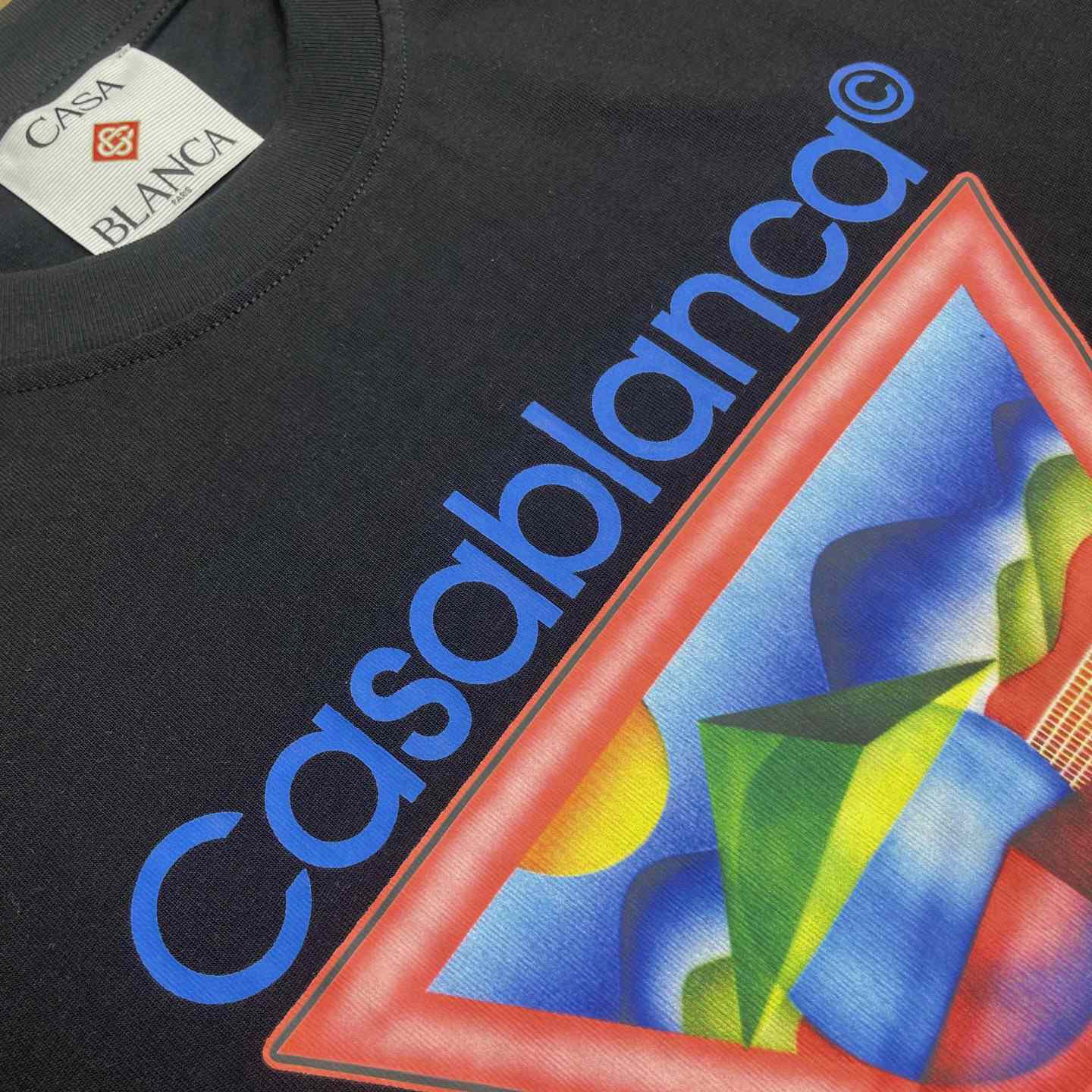 Casablanca Tennis Club Icon Short Sleeve T‑Shirt C1063 - DopestKickz