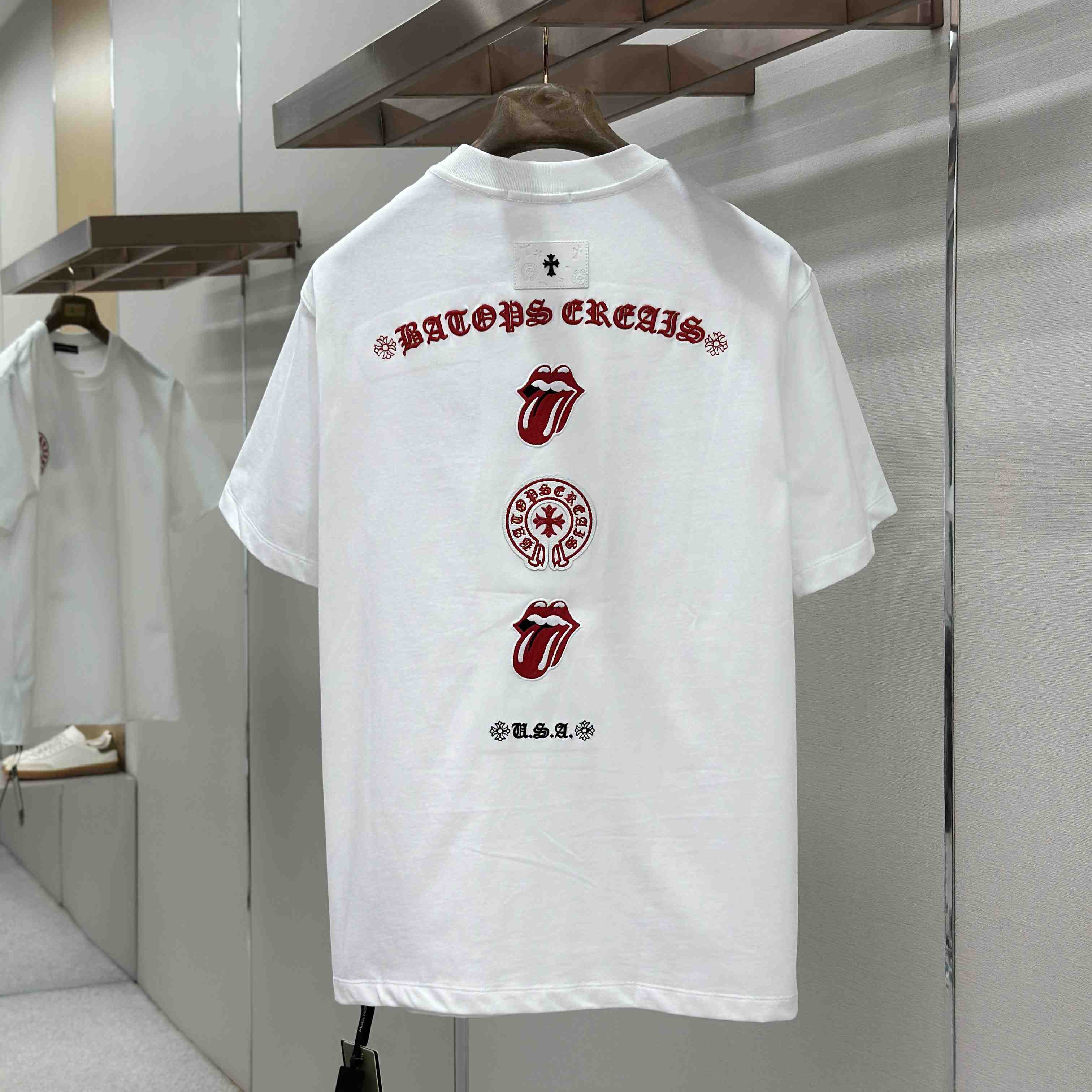 Chrome Hearts Cotton Tee - DopestKickz