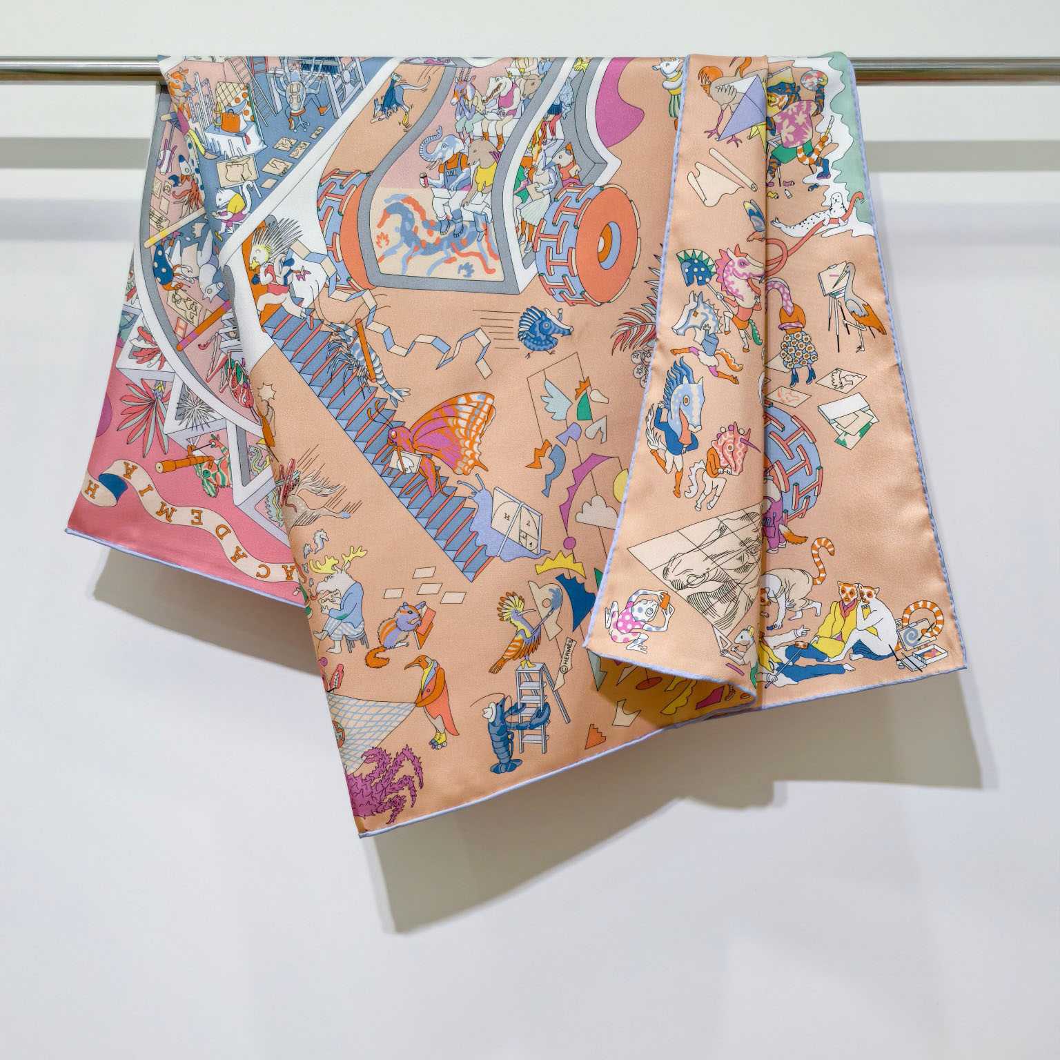 Hermes Academia Hippica Scarf 90 - DopestKickz