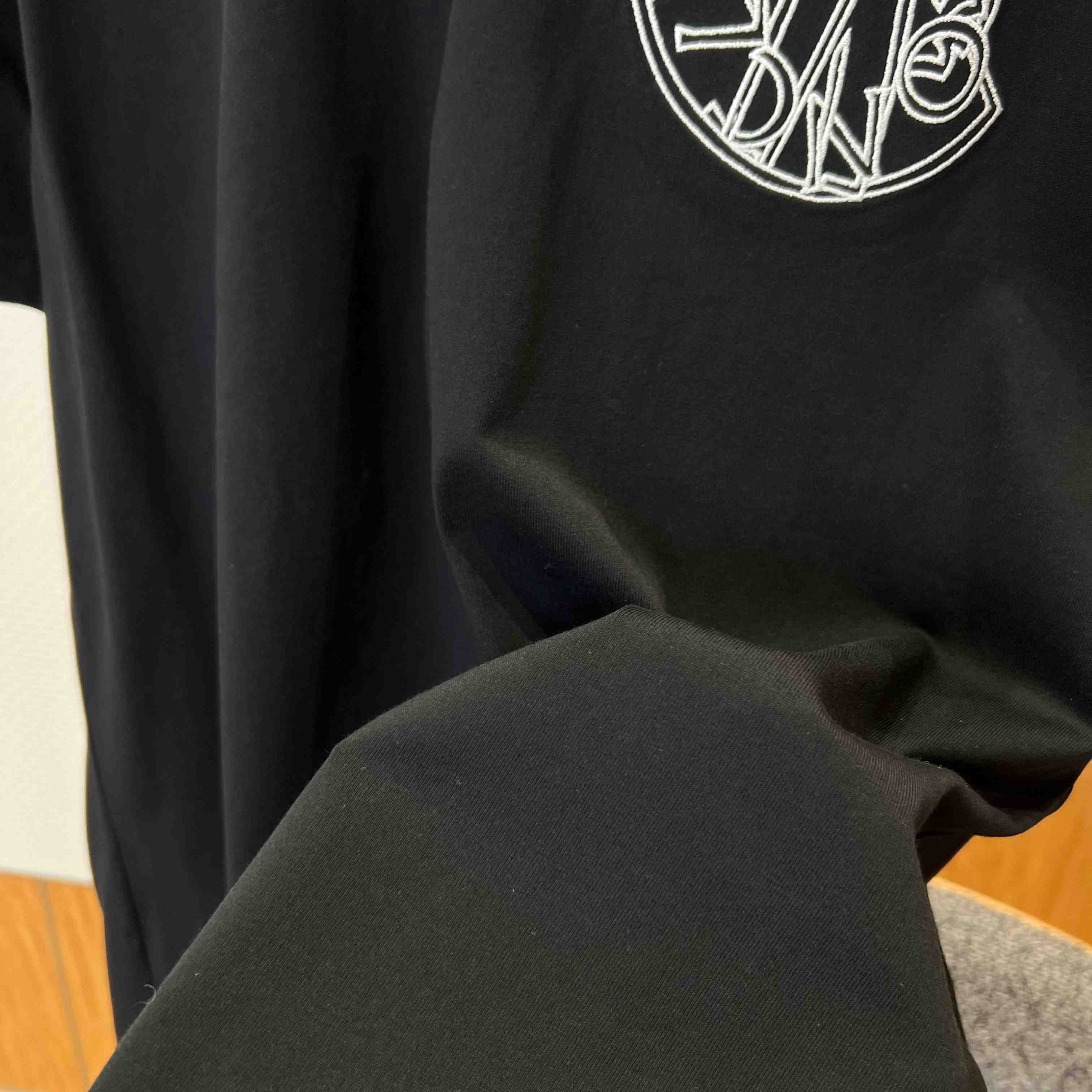 Moncler Overlapped Logo Cotton T-shirt - DopestKickz
