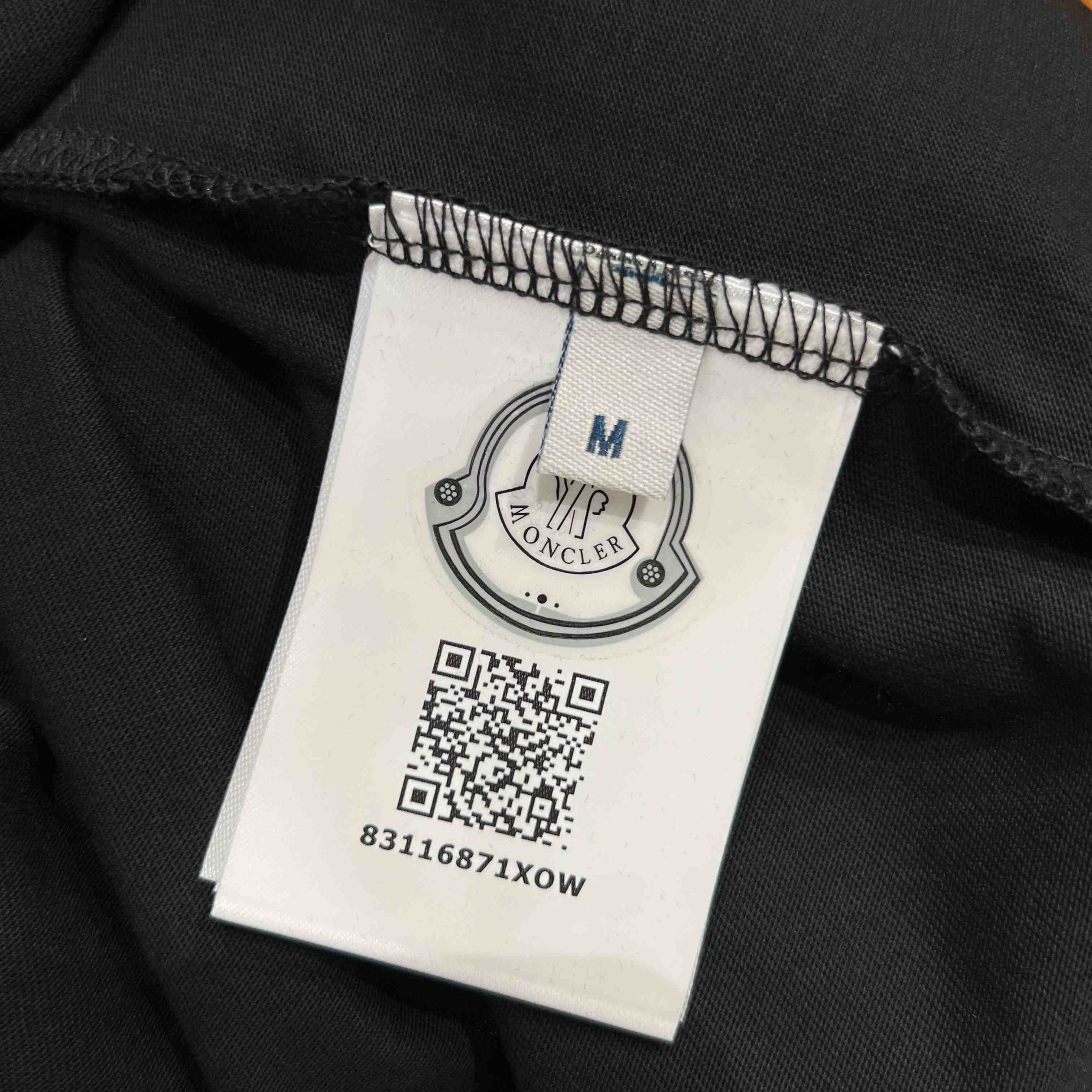 Moncler Overlapped Logo Cotton T-shirt - DopestKickz