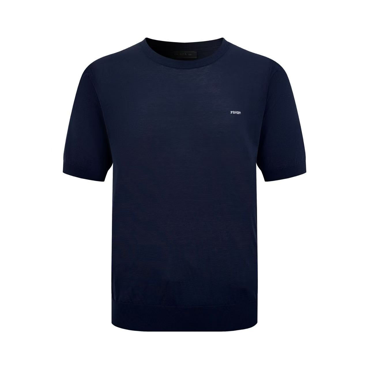 Prada Cotton Crew-Neck Sweater - DopestKickz