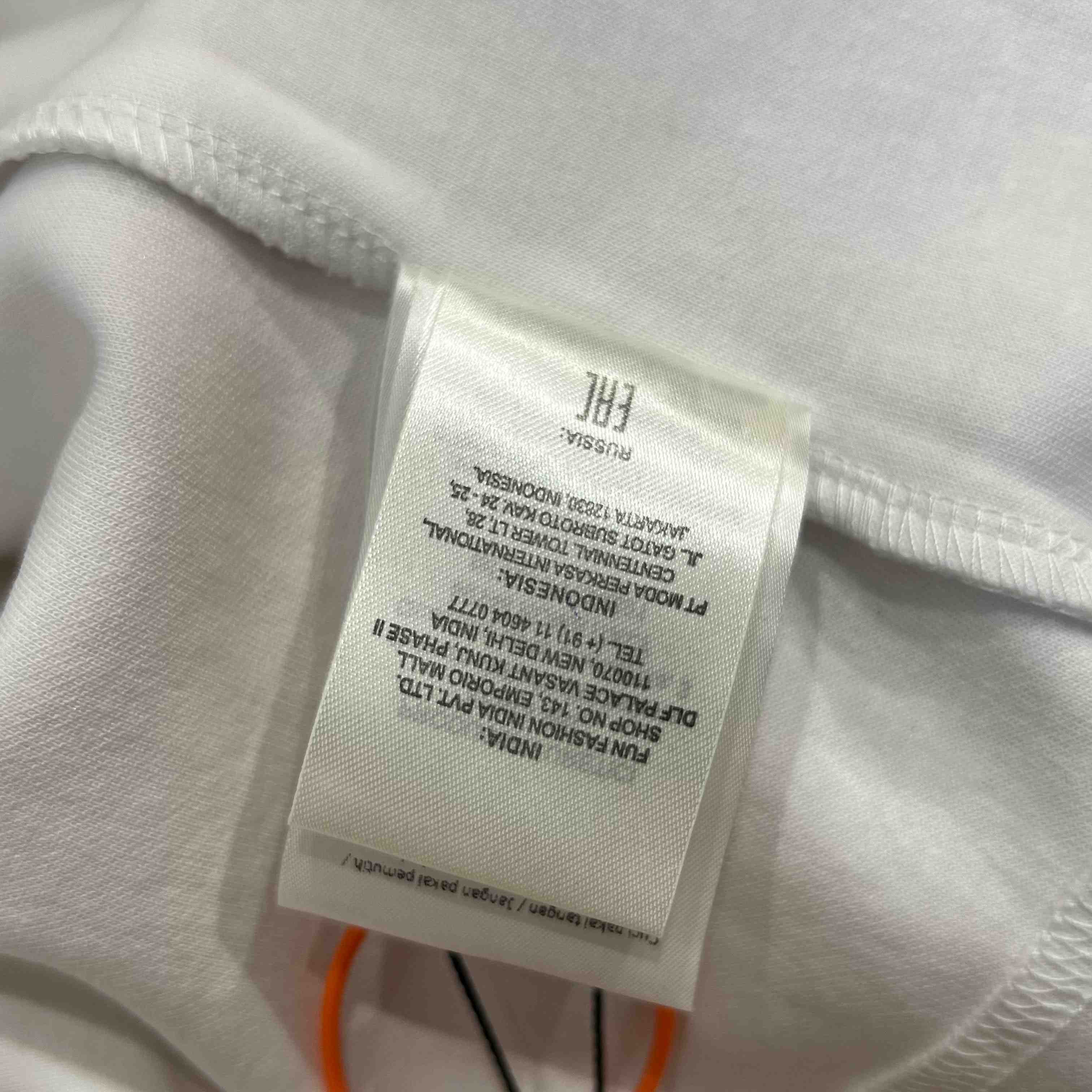 Fendi White Cotton T-shirt - DopestKickz