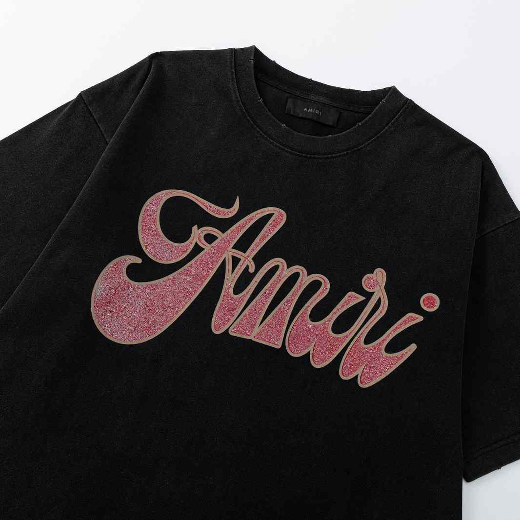 Amiri Logo-Print T-Shirt - DopestKickz