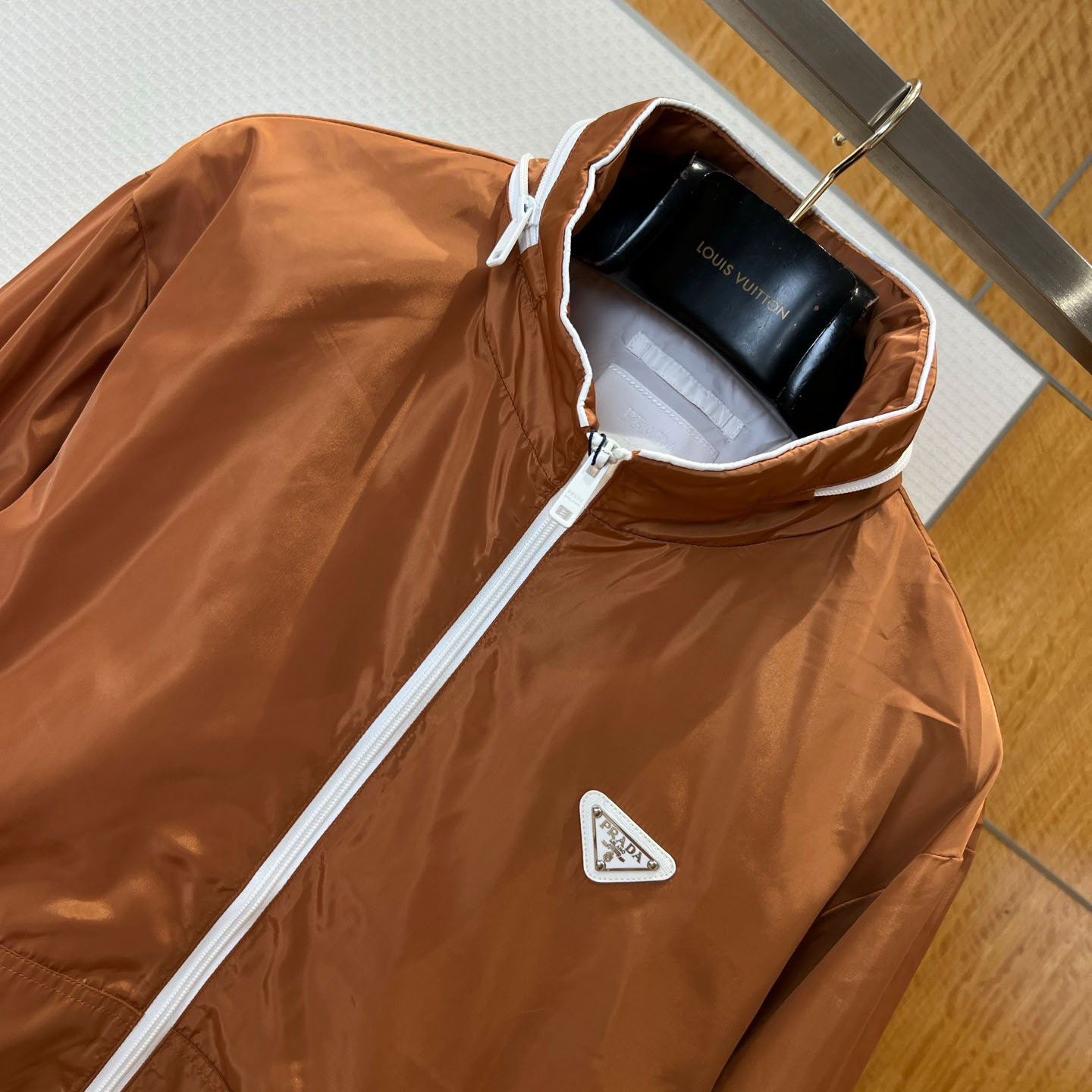 Prada Re-Nylon Track Jacket - DopestKickz