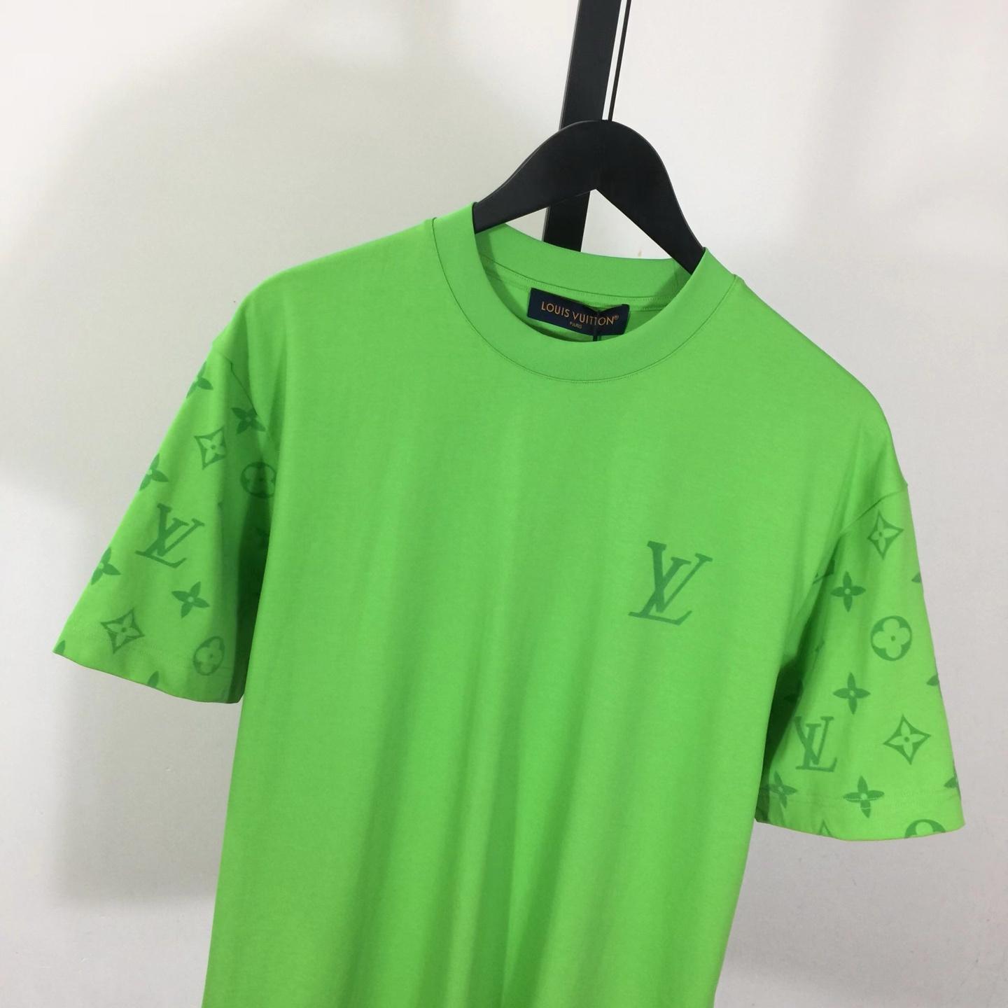 Louis Vuitton Crystal Embellished Cotton T-Shirt  - DopestKickz