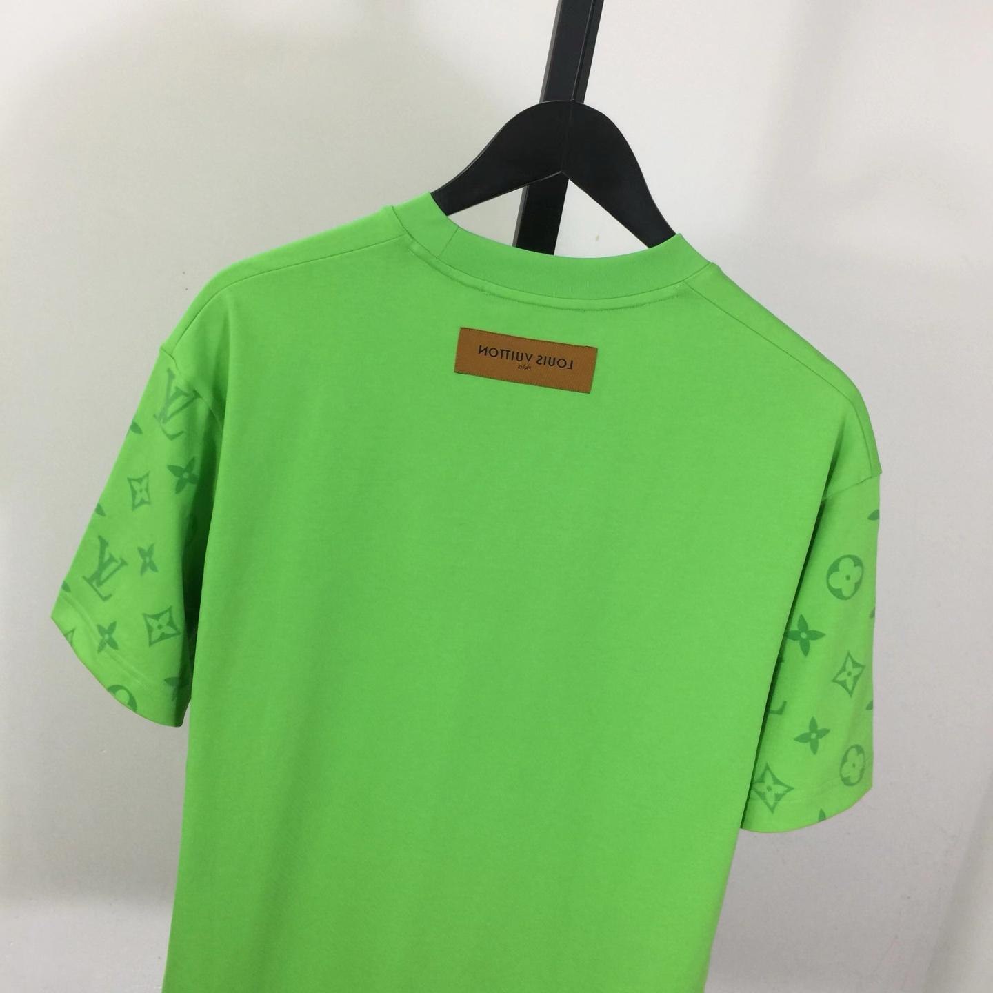 Louis Vuitton Crystal Embellished Cotton T-Shirt  - DopestKickz