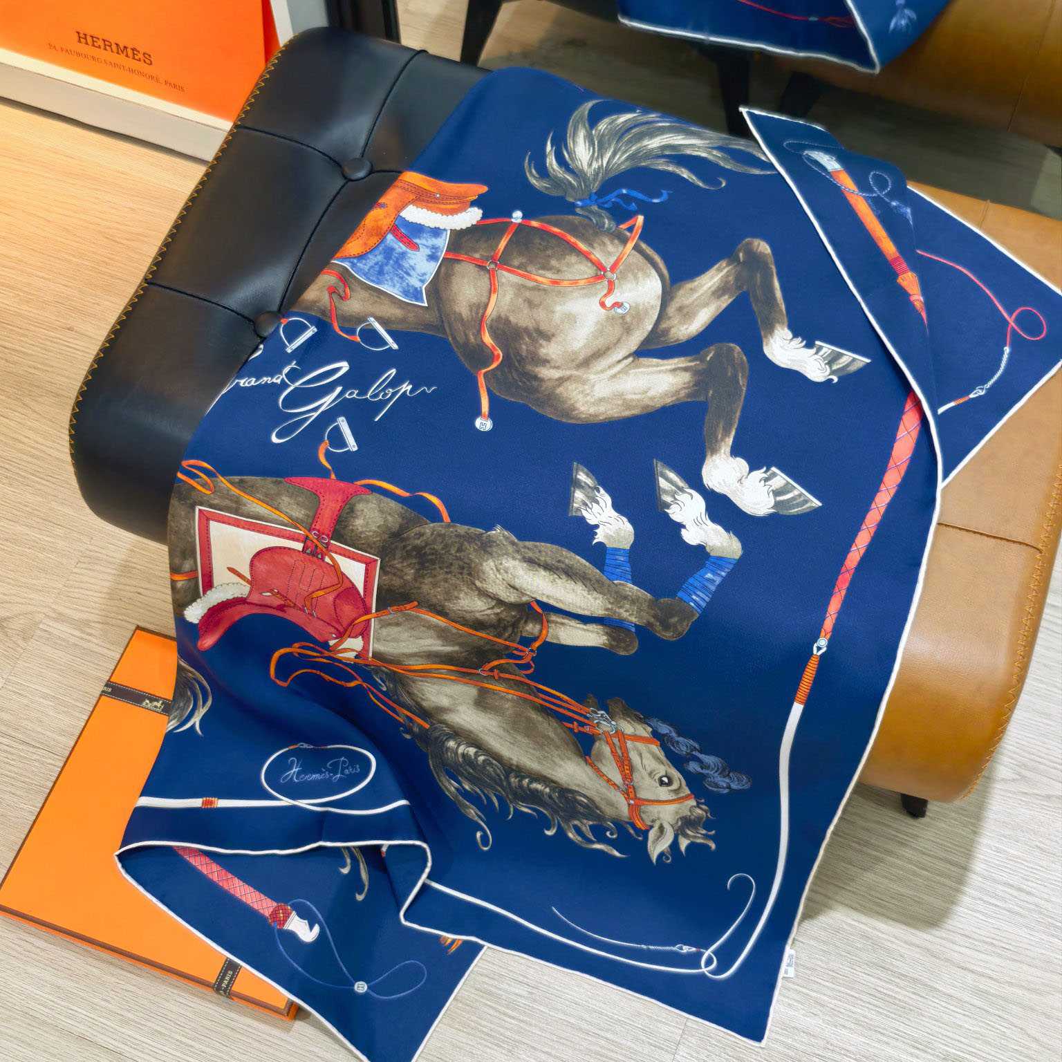 Hermes Grand Galop Scarf 90 - DopestKickz