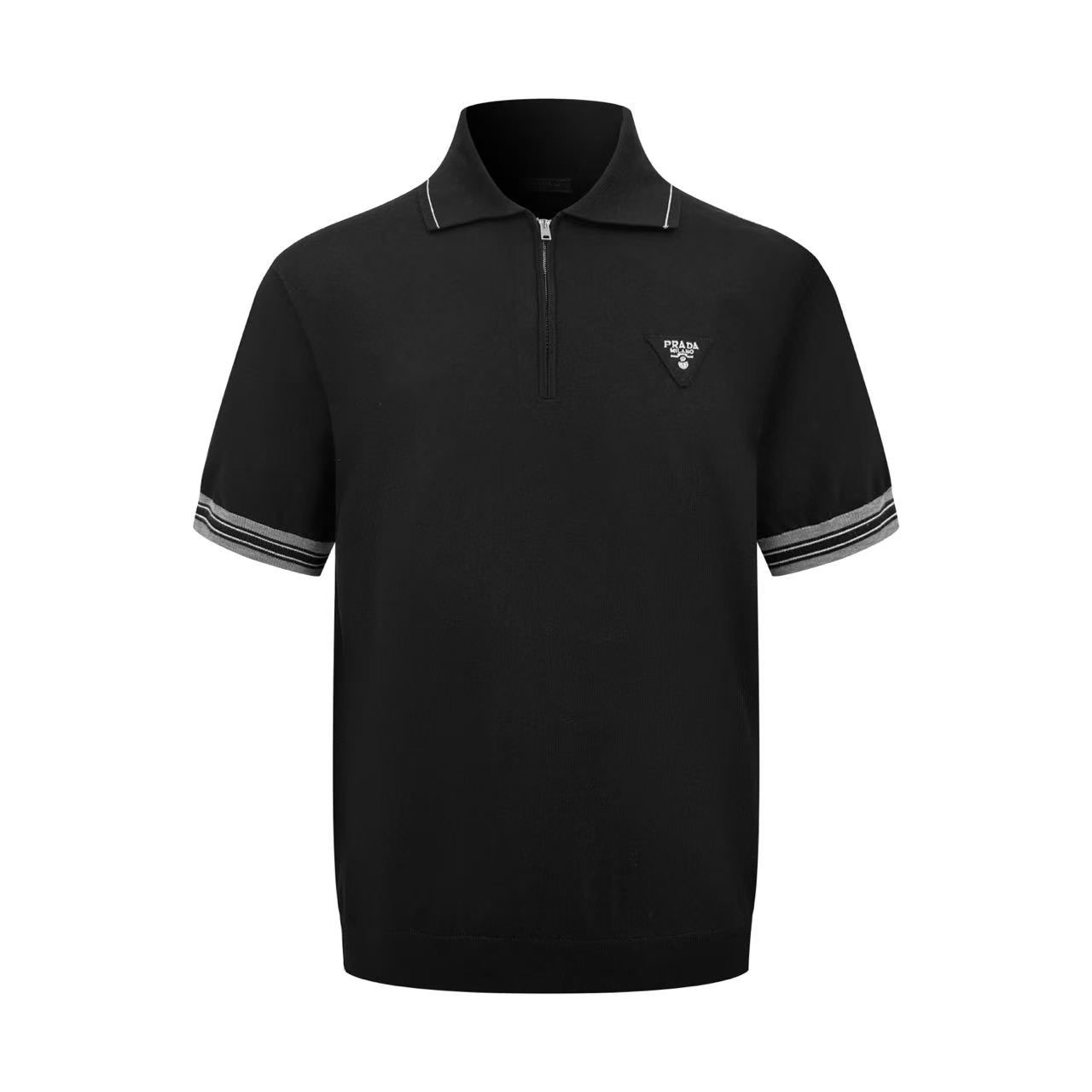 Prada Wool Polo Shirt   - DopestKickz