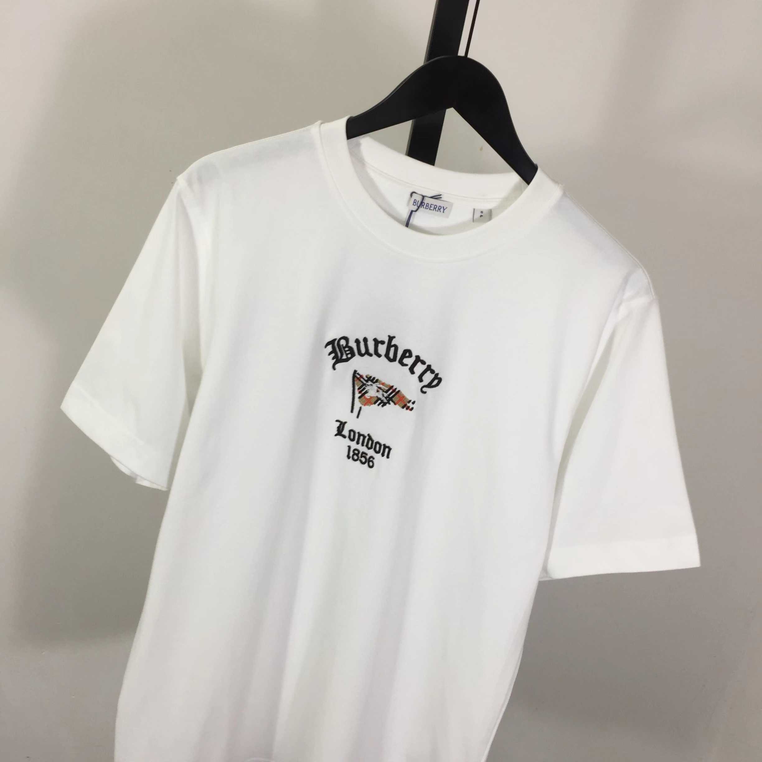 Burberry Check Flag Cotton T-shirt - DopestKickz
