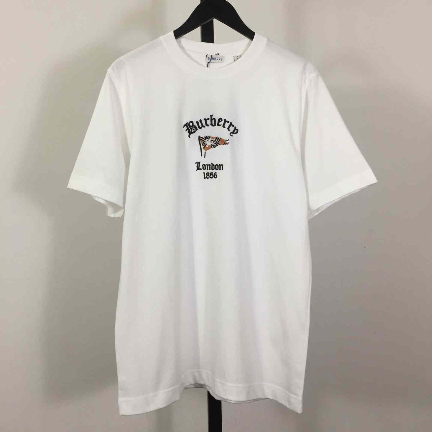 Burberry Check Flag Cotton T-shirt - DopestKickz