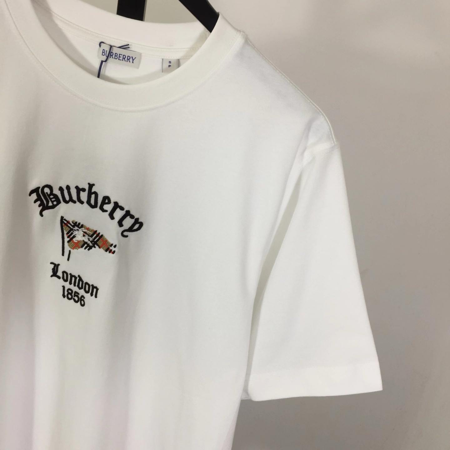 Burberry Check Flag Cotton T-shirt - DopestKickz