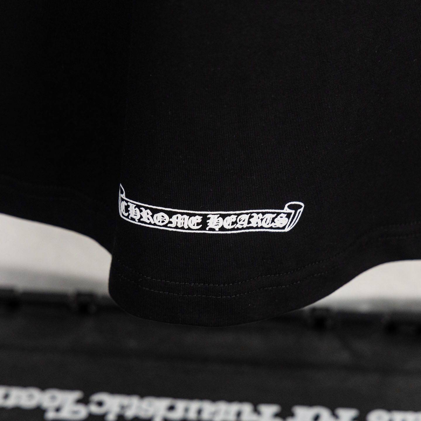 Chrome Hearts Scroll Osaka T-Shirt 'Black' - DopestKickz