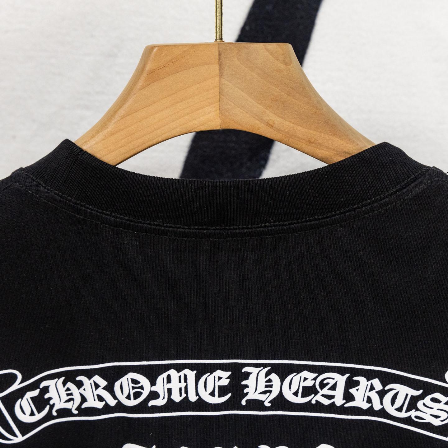 Chrome Hearts Scroll Osaka T-Shirt 'Black' - DopestKickz