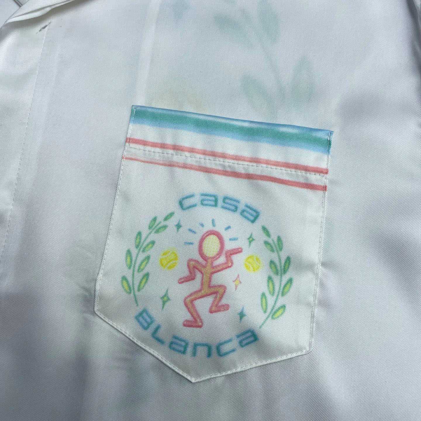 Casablanca Graphic-Print Silk Shirt  CA3576 - DopestKickz