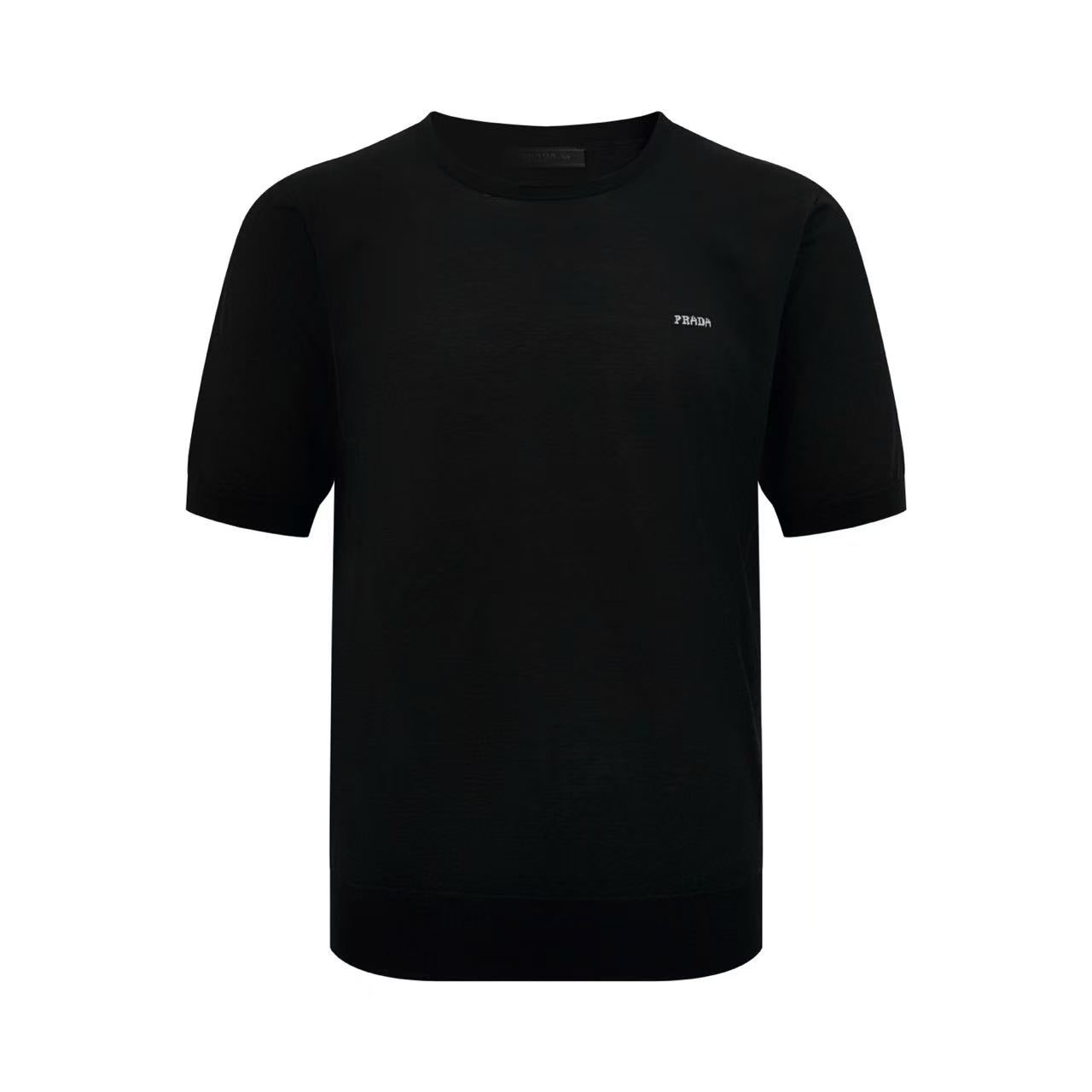 Prada Cotton Crew-Neck Sweater - DopestKickz