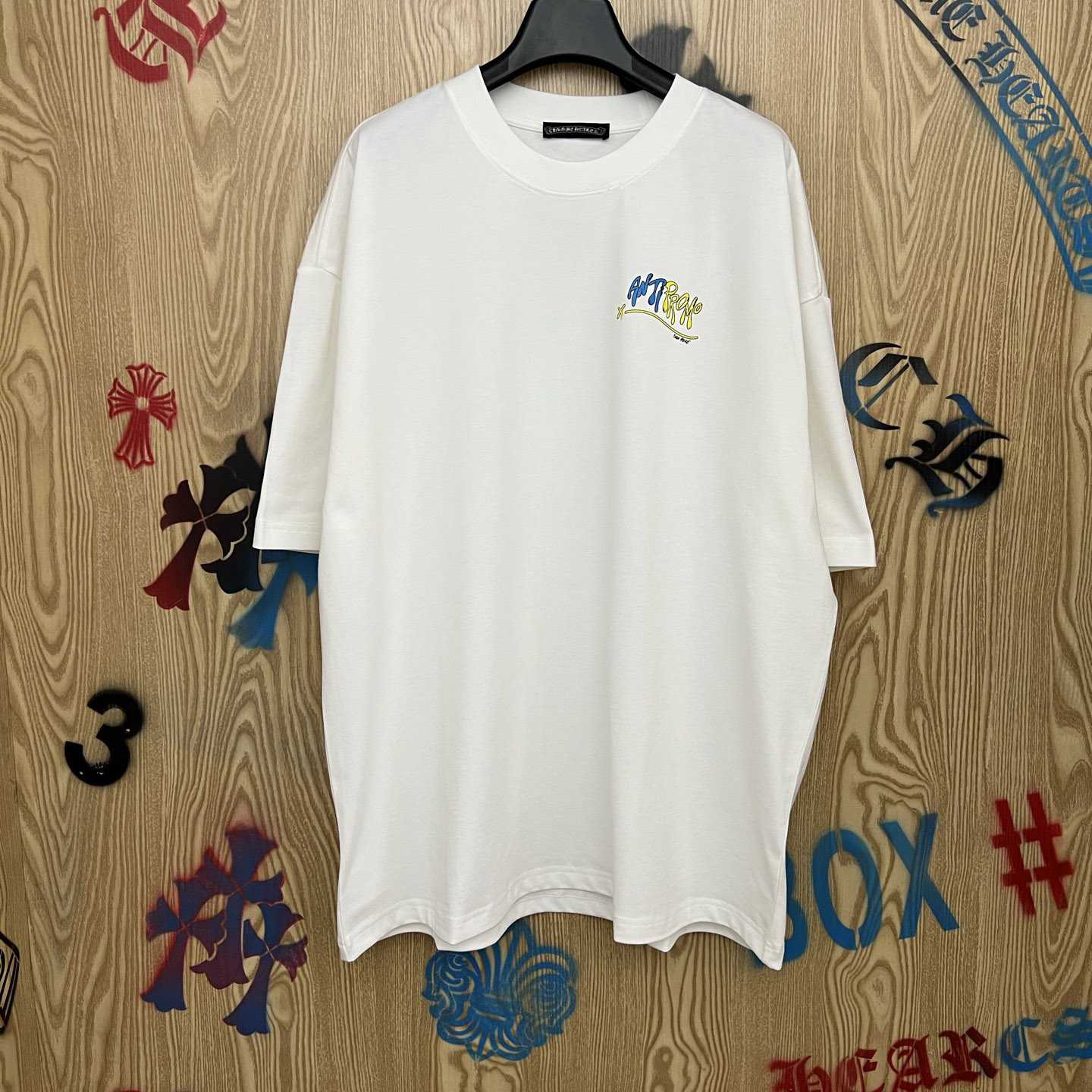 Chrome Hearts Matty Boy Anti Promo White Tee - DopestKickz