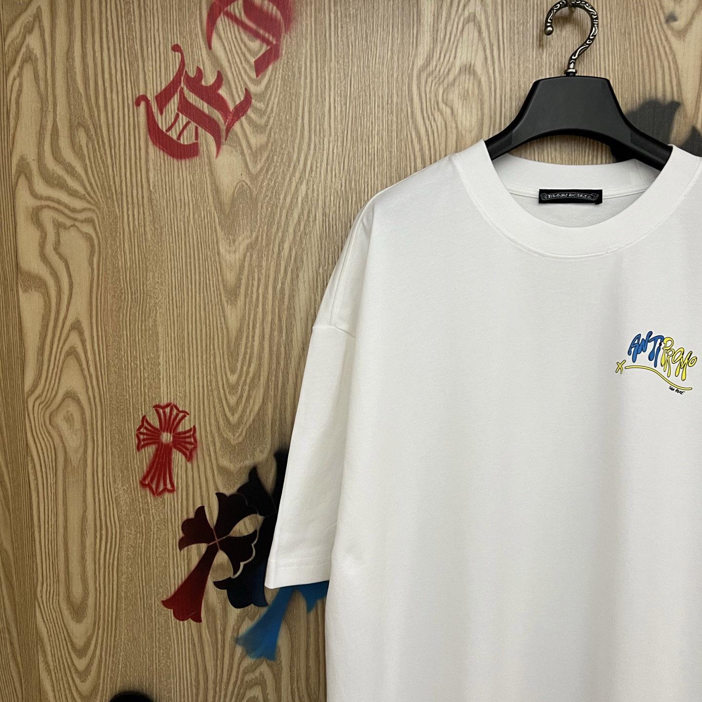 Chrome Hearts Matty Boy Anti Promo White Tee - DopestKickz