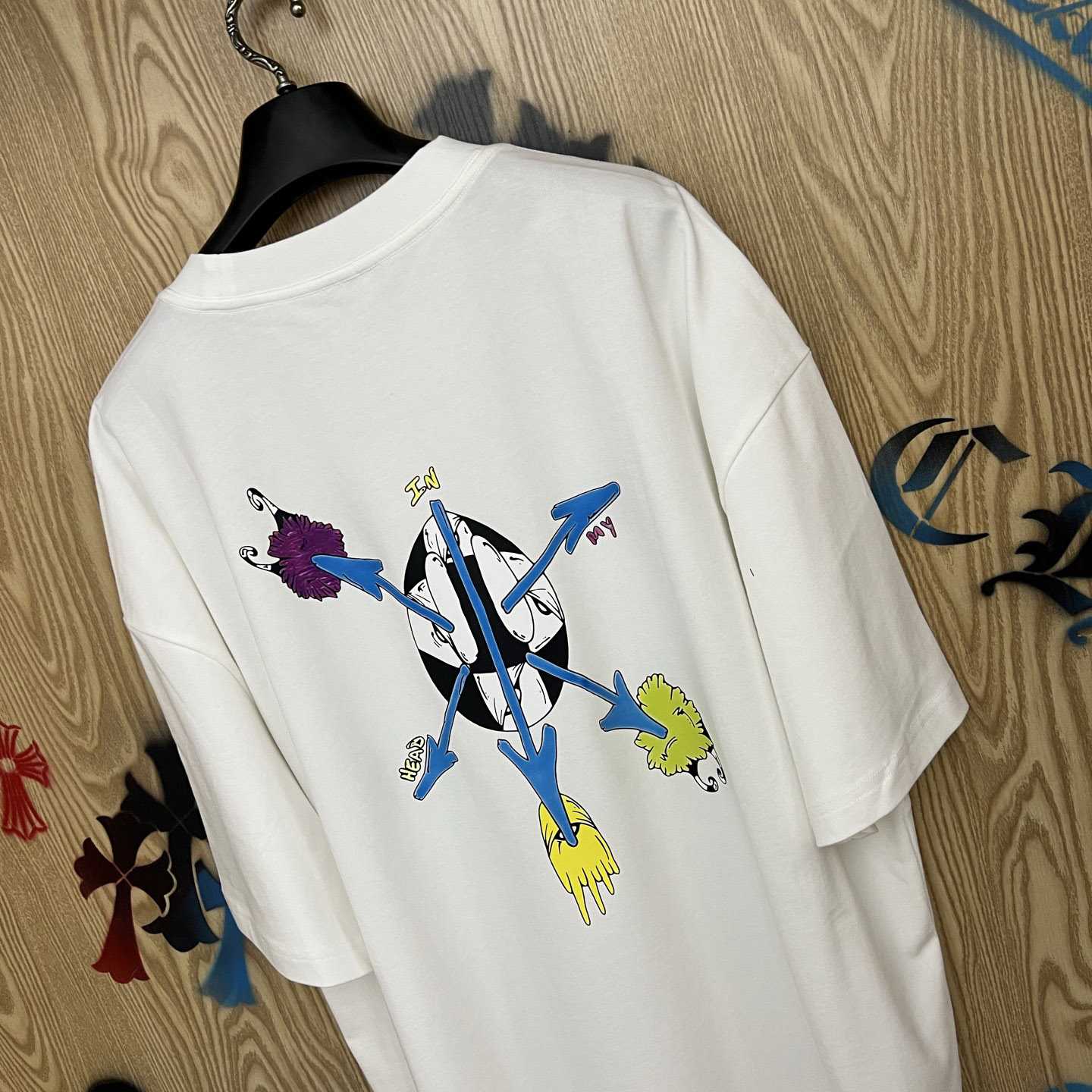Chrome Hearts Matty Boy Anti Promo White Tee - DopestKickz