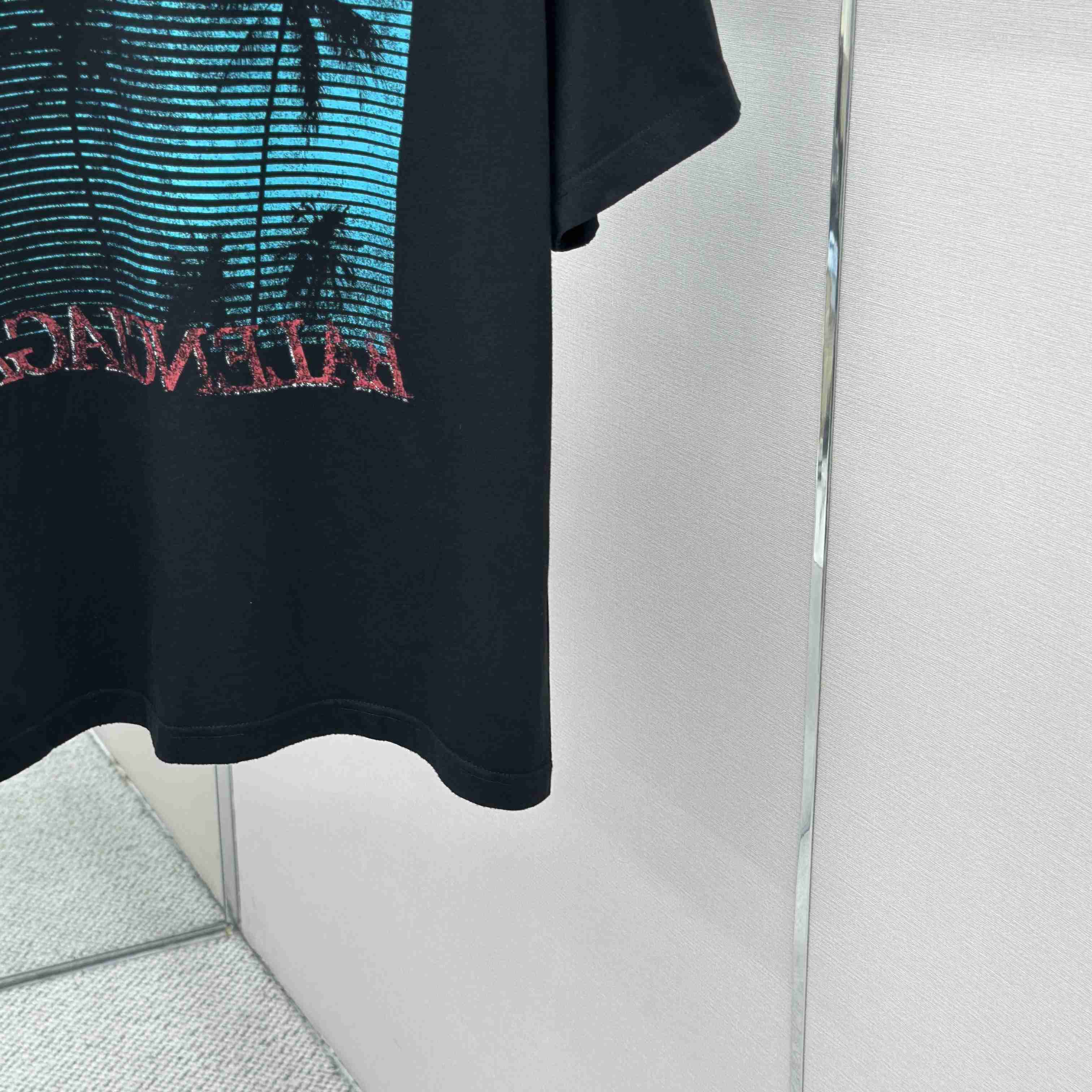 Balenciaga Printed Cotton-Jersey T-Shirt - DopestKickz