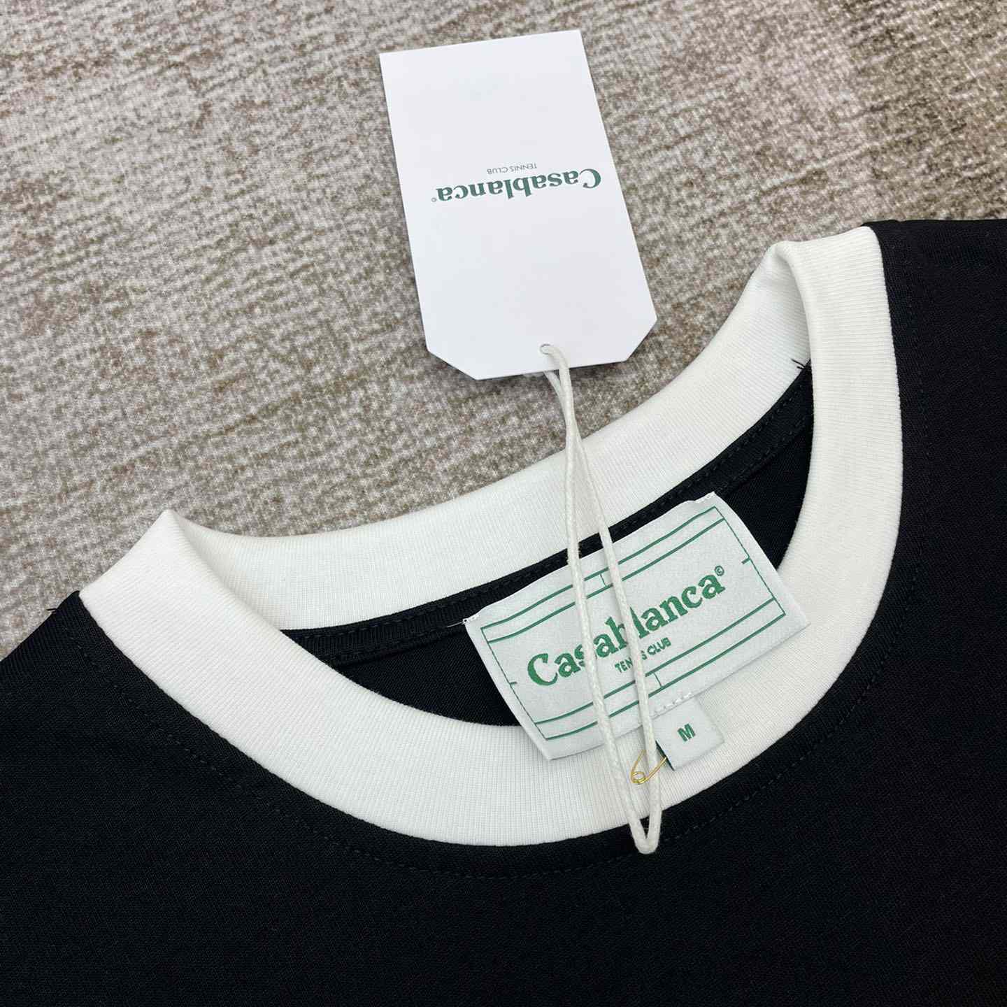 Casablanca Numeral Ringer T-Shirt C910 - DopestKickz
