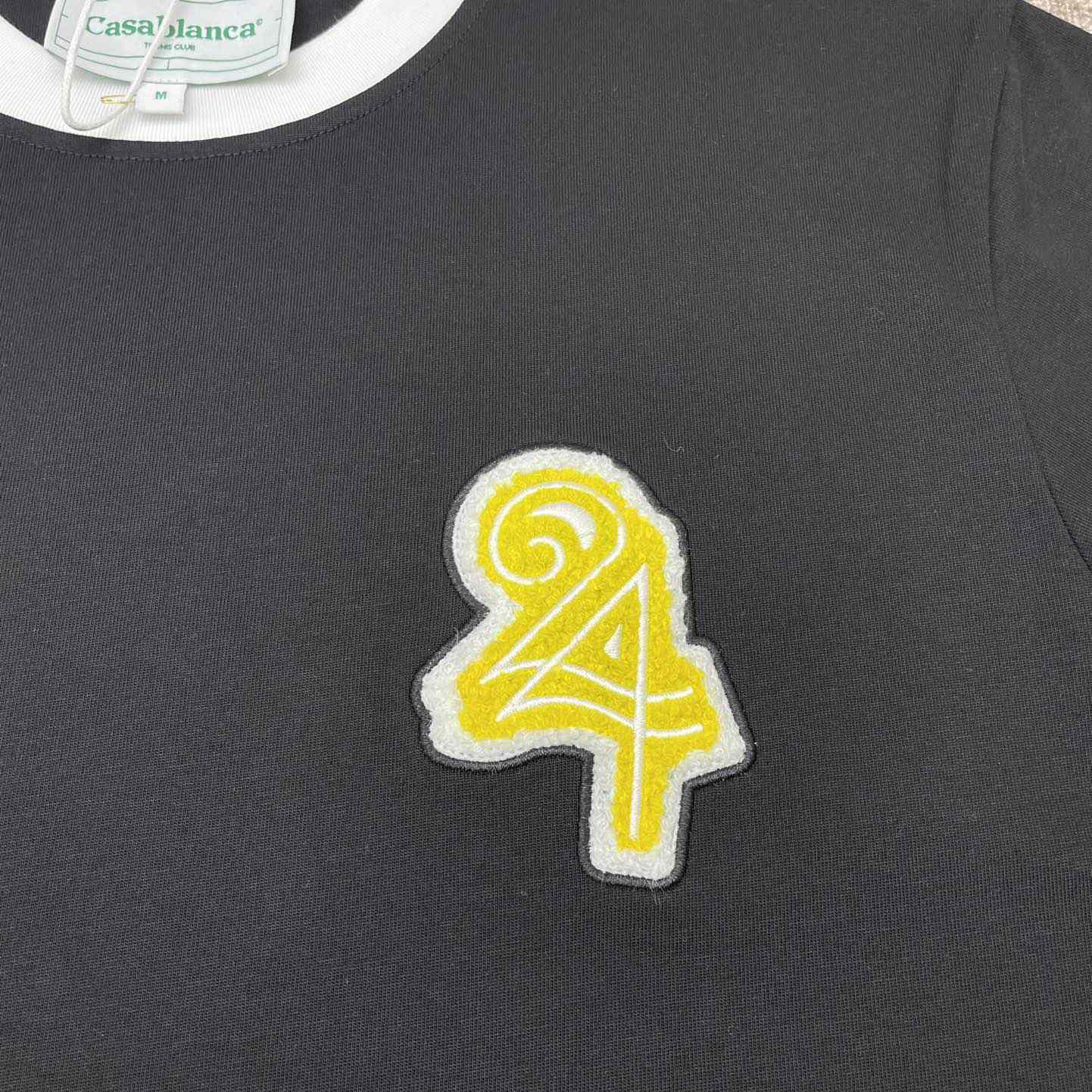 Casablanca Numeral Ringer T-Shirt C910 - DopestKickz