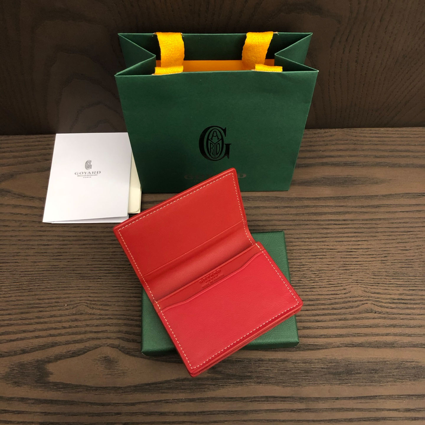 Goyard Malesherbes Card Wallet - DopestKickz