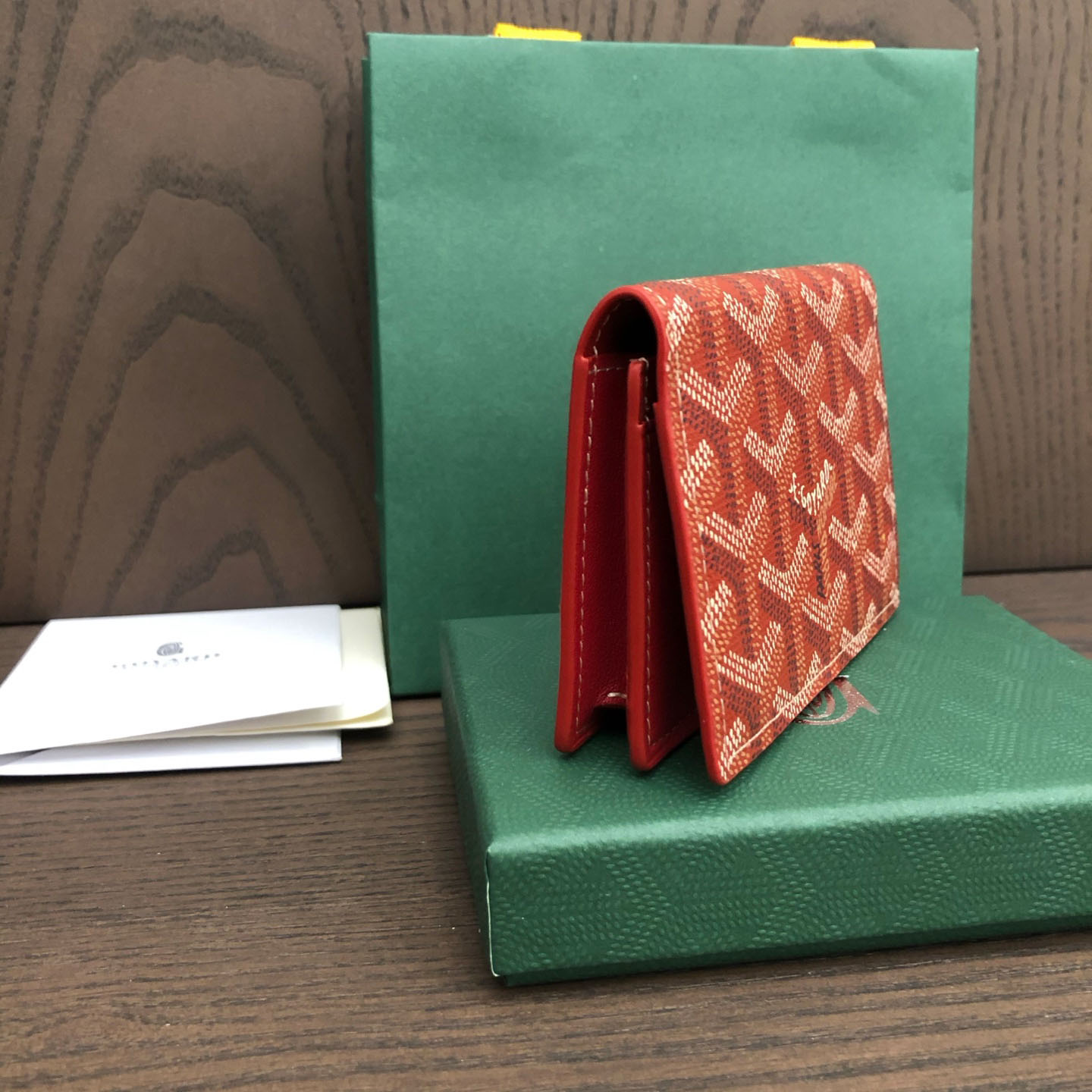 Goyard Malesherbes Card Wallet - DopestKickz