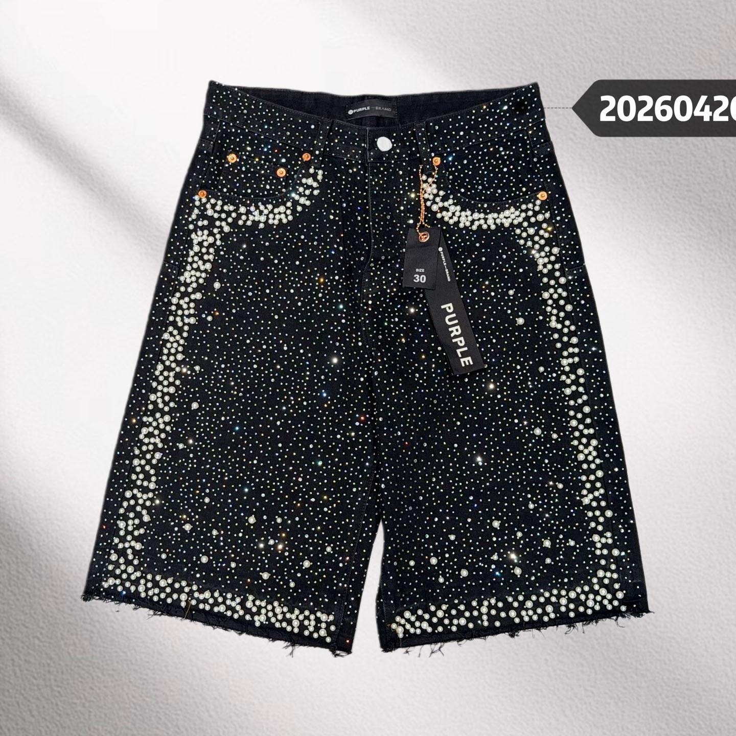 Purple-Brand Shorts   20502 - DopestKickz