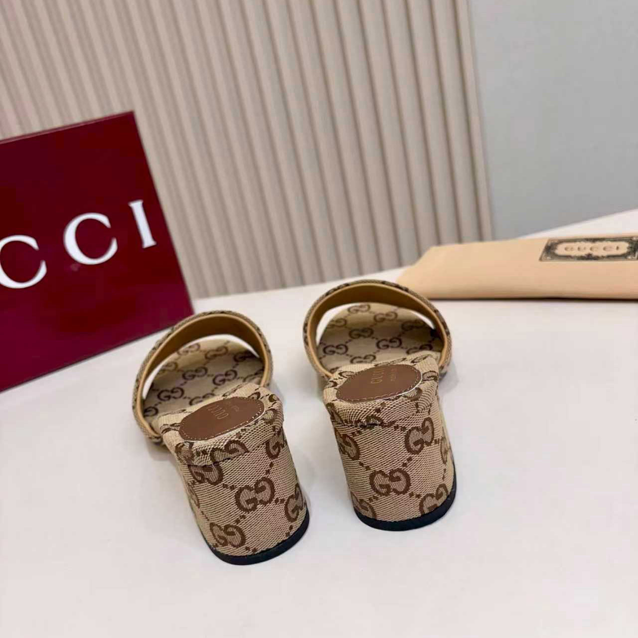 Gucci Slide Sandal With Horsebit - DopestKickz