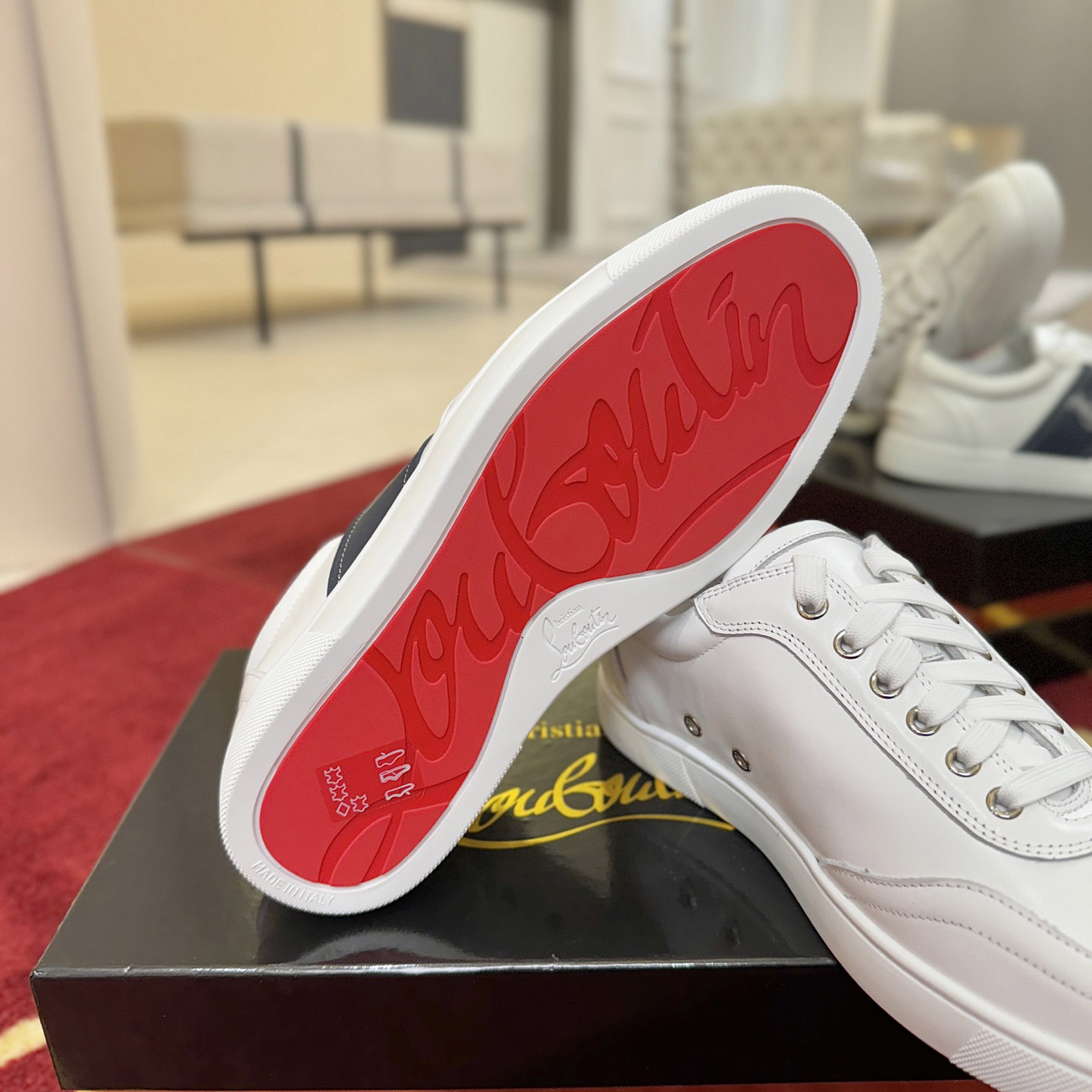 Christian Louboutin Retero Sneakers - DopestKickz