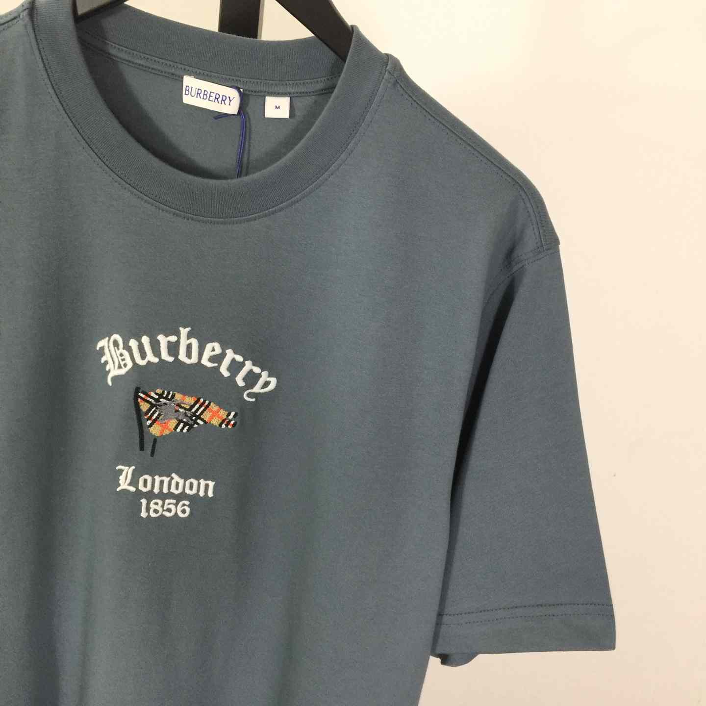 Burberry Check Flag Cotton T-shirt - DopestKickz