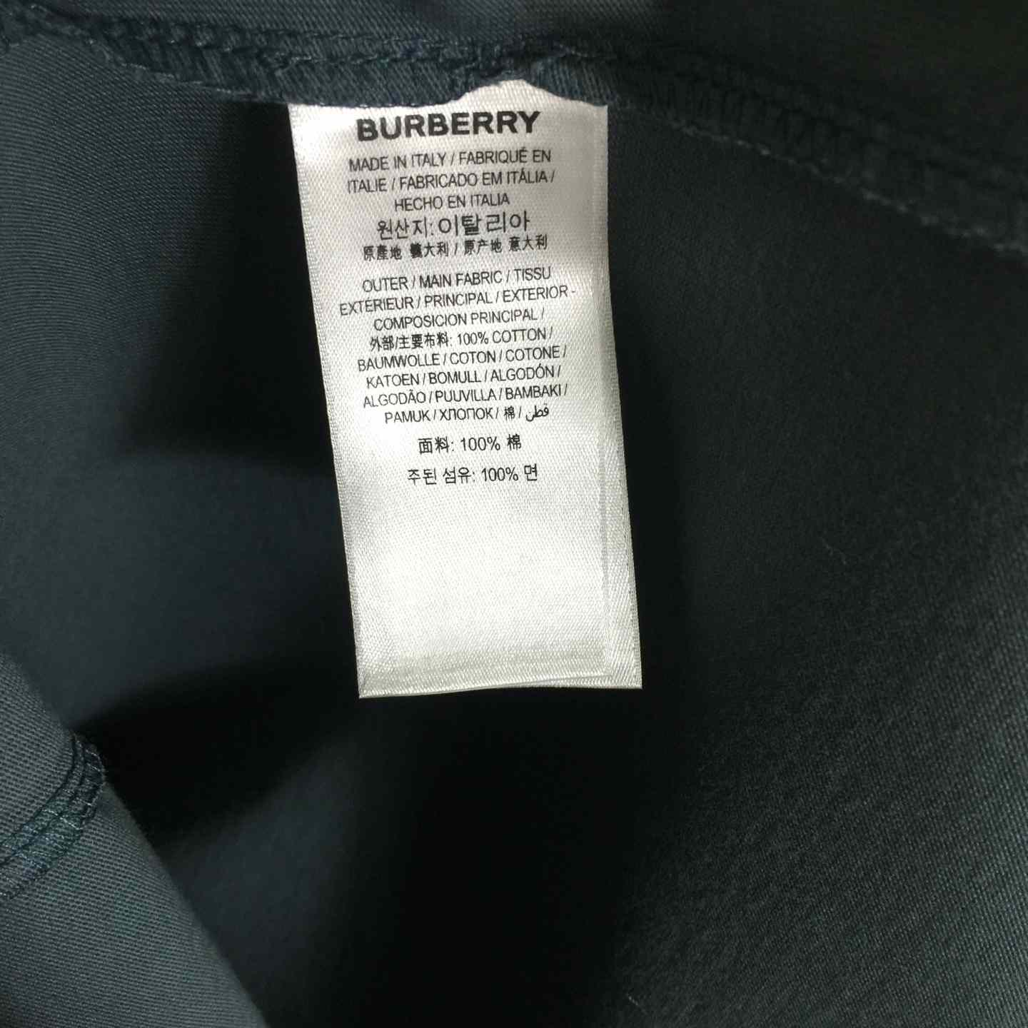 Burberry Check Flag Cotton T-shirt - DopestKickz
