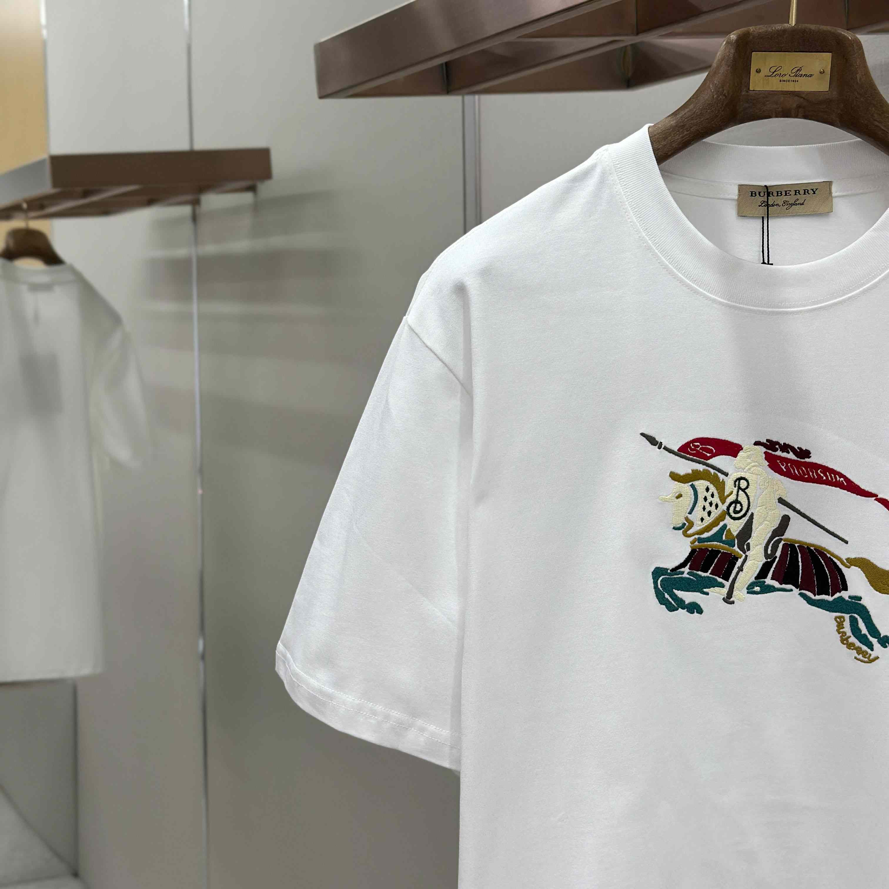 Burberry Knight Cotton T-shirt - DopestKickz