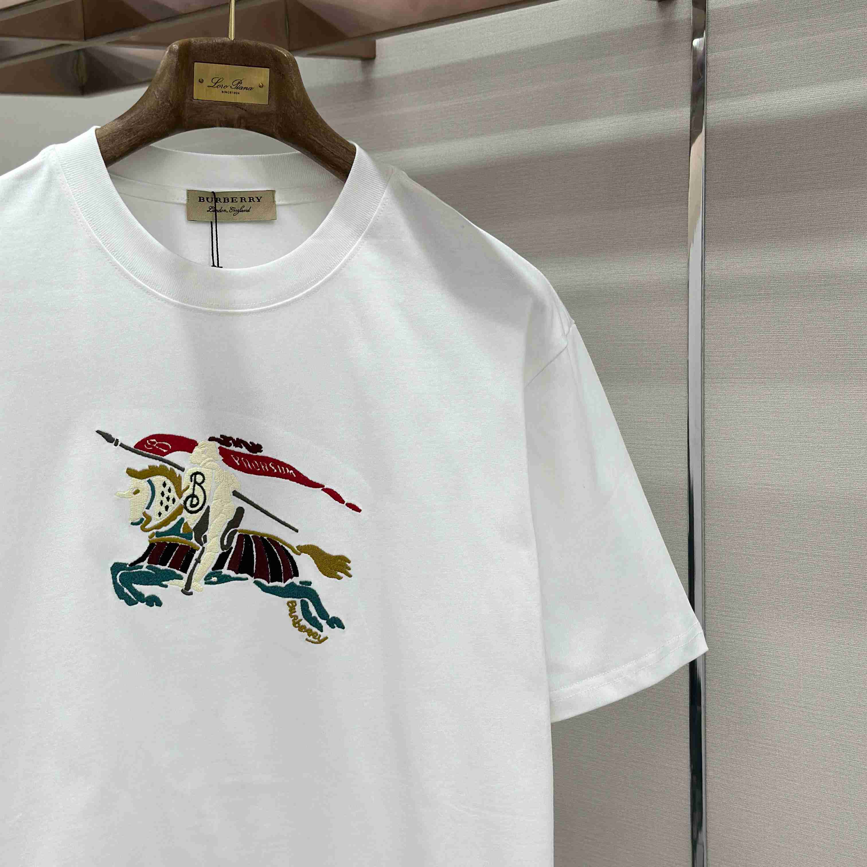 Burberry Knight Cotton T-shirt - DopestKickz