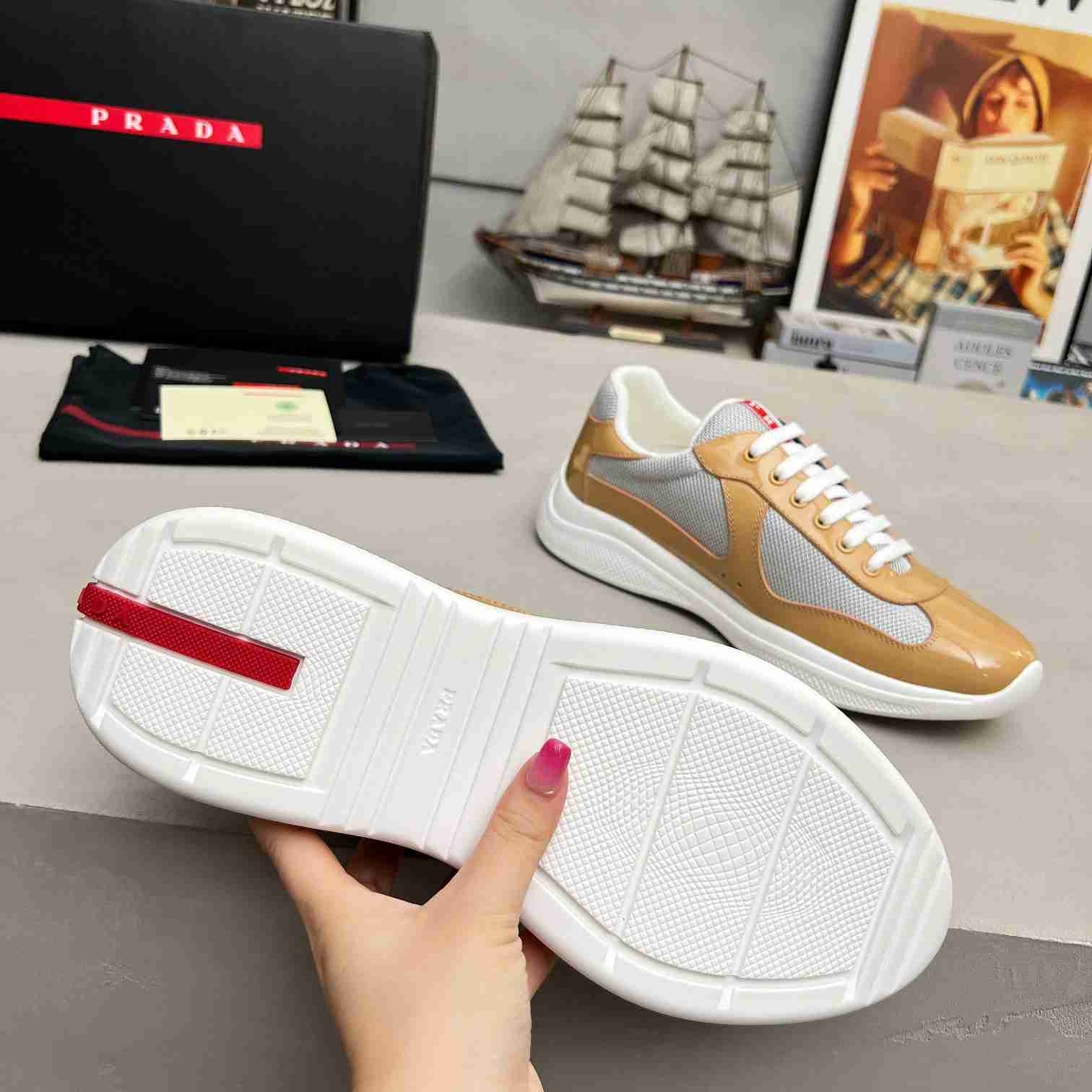 Prada America's Cup Sneakers - DopestKickz