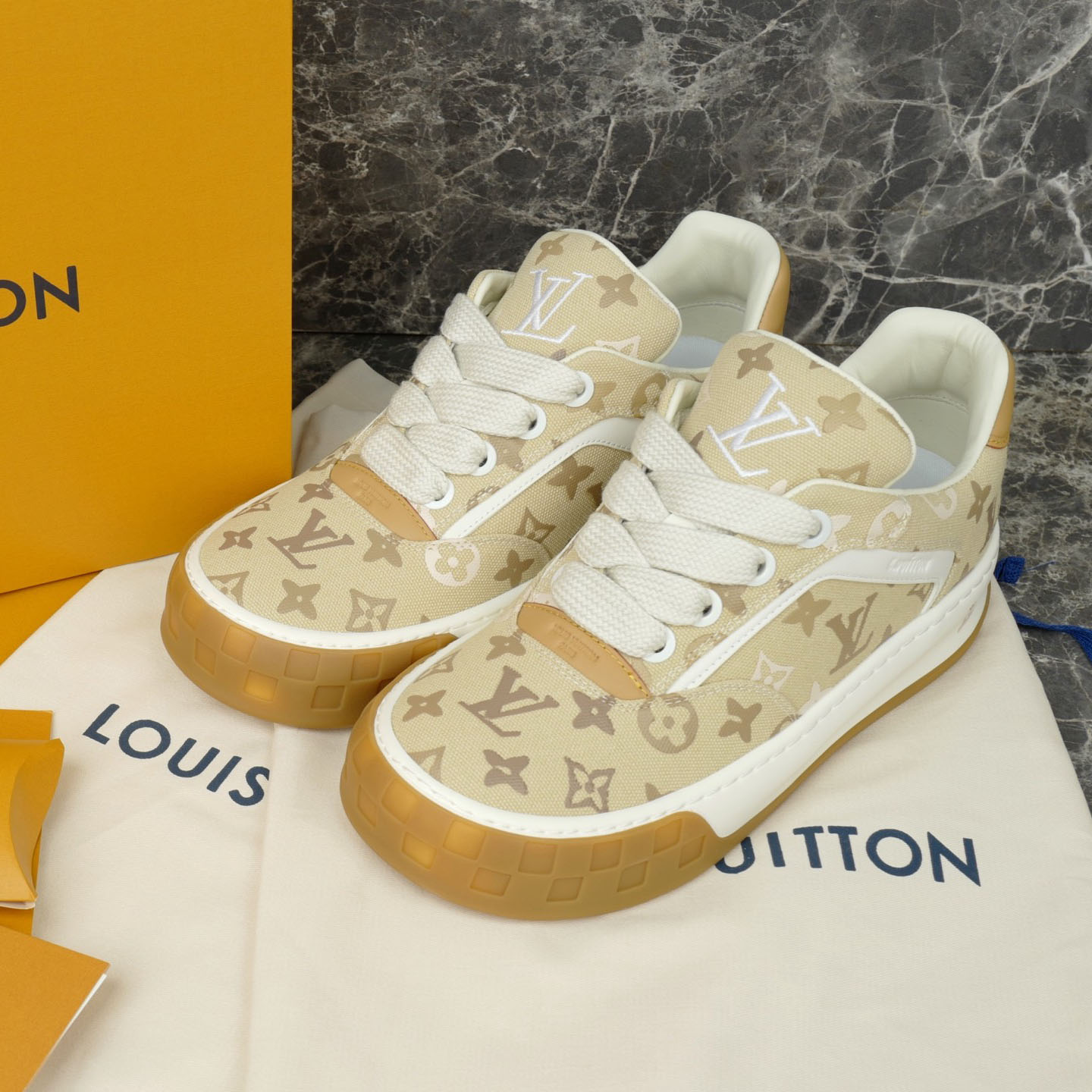 Louis Vuitton LV Tilted Sneaker 1AK81O - DopestKickz