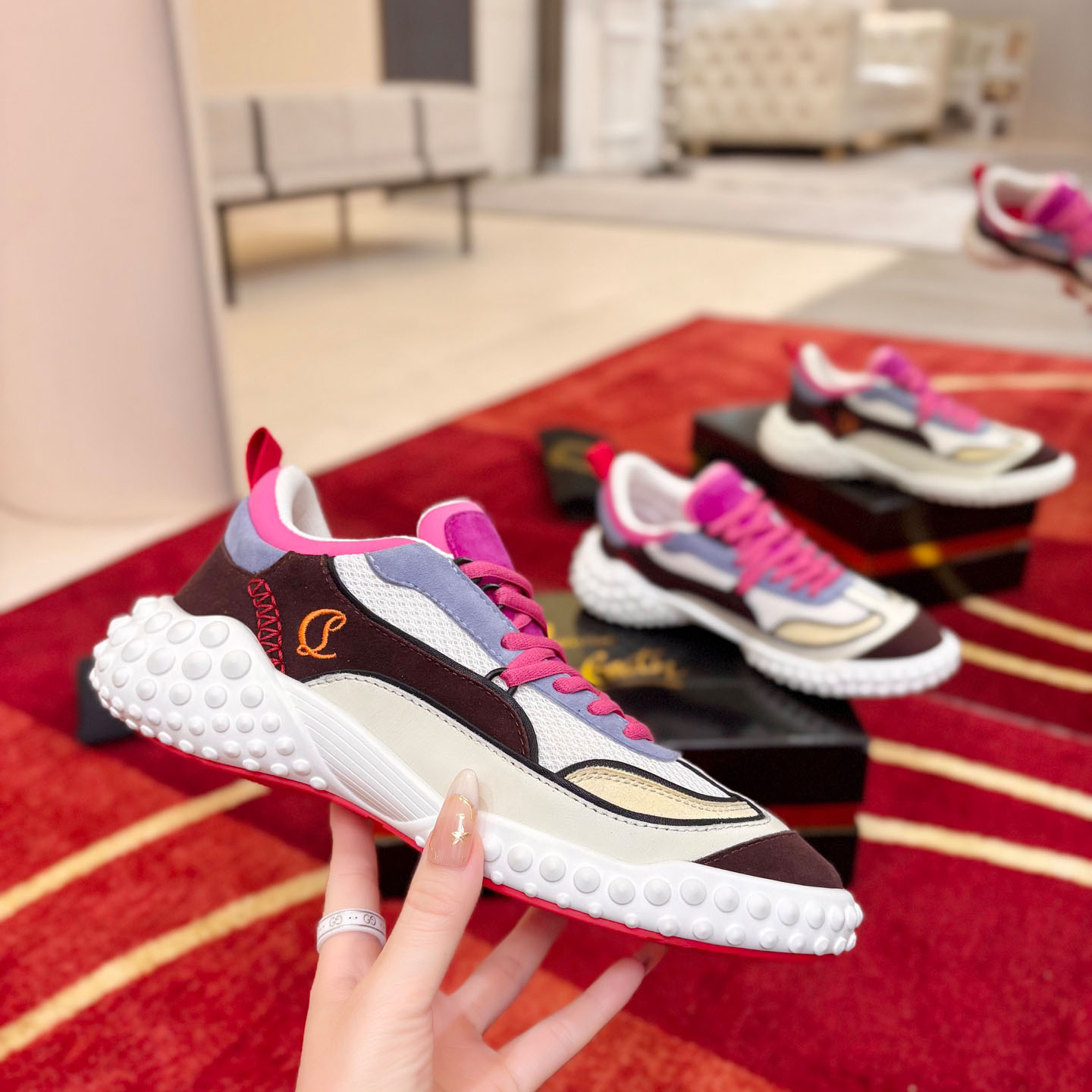 Christian Louboutin Mara Sneakers  - DopestKickz