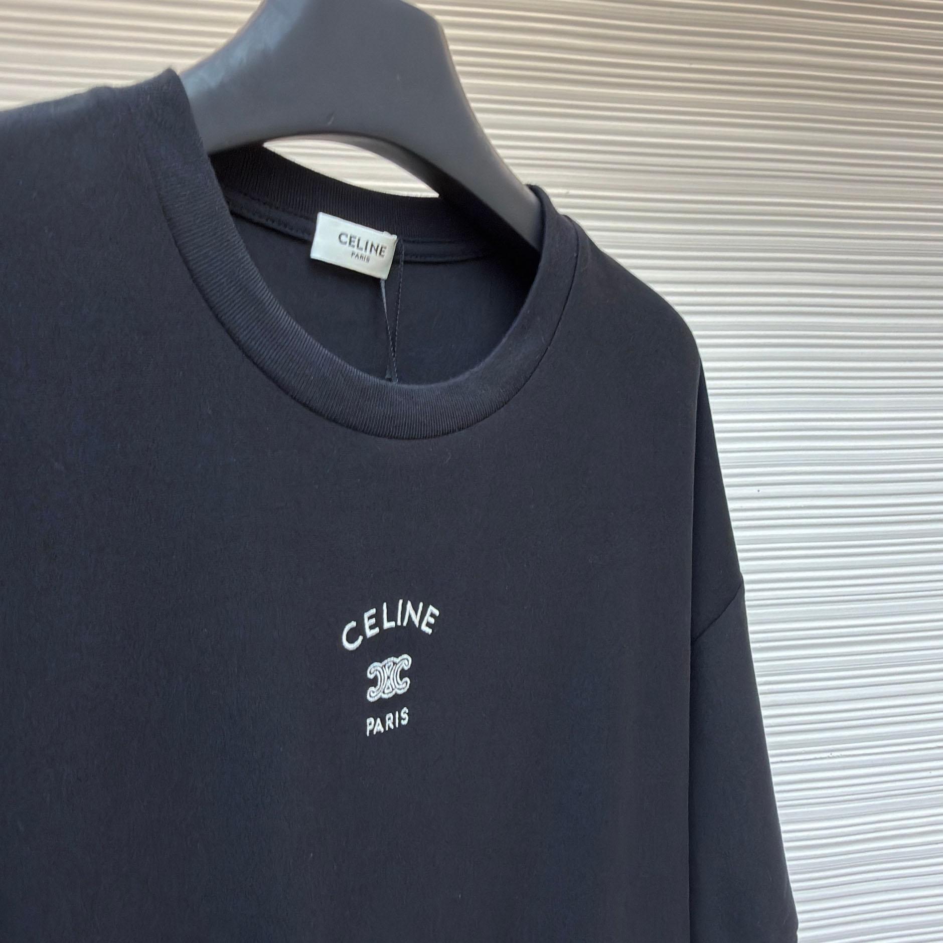 Celine   T-shirt IN Cotton Jersey - DopestKickz