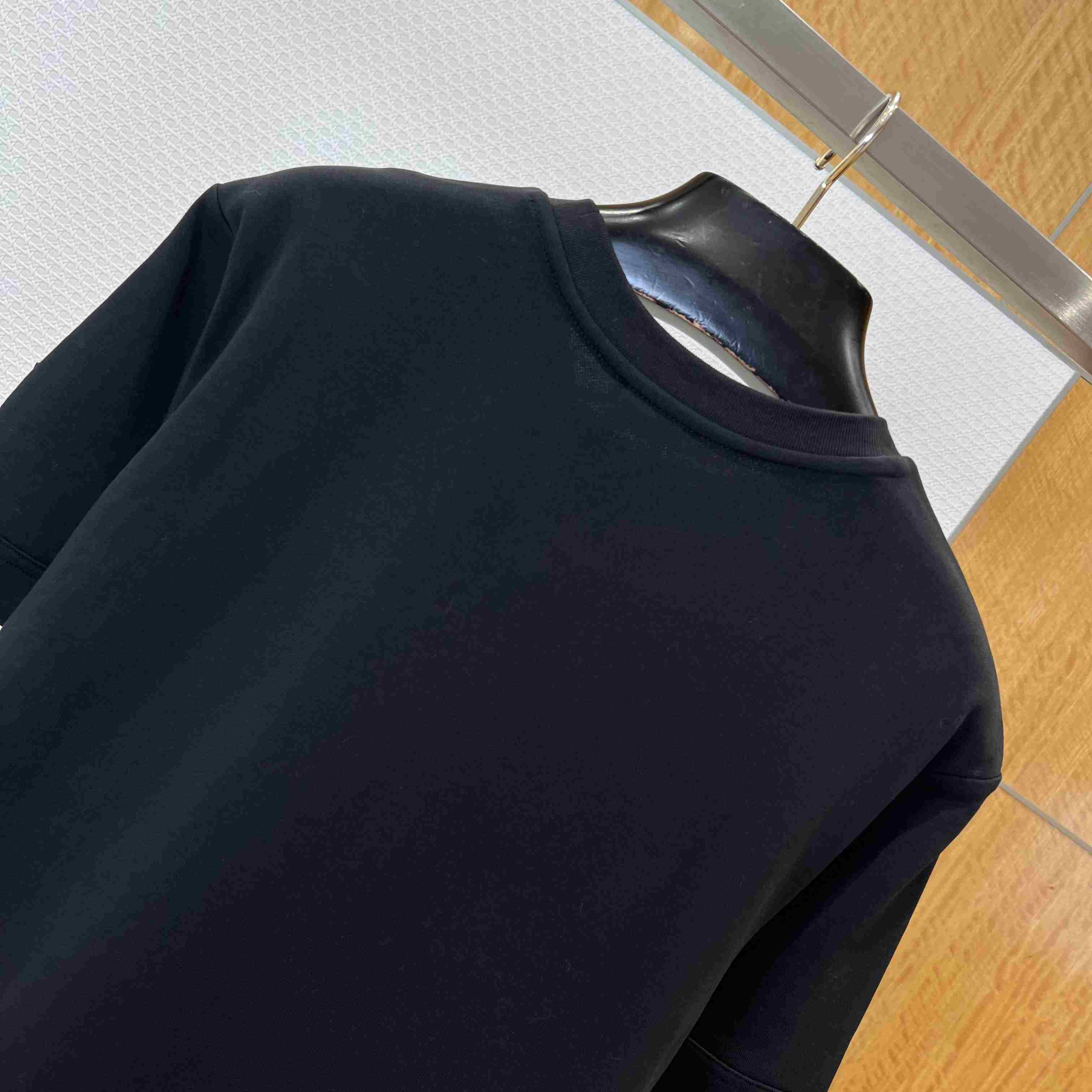 Moncler Leather-Trimmed Cotton T-Shirt - DopestKickz