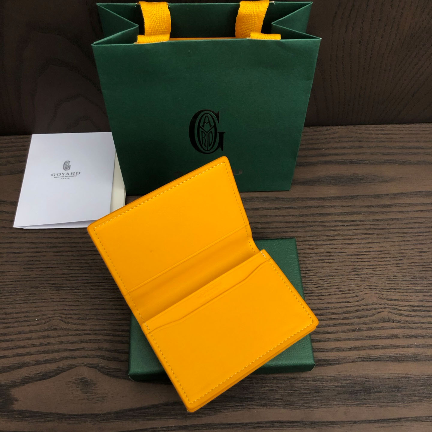 Goyard Malesherbes Card Wallet - DopestKickz