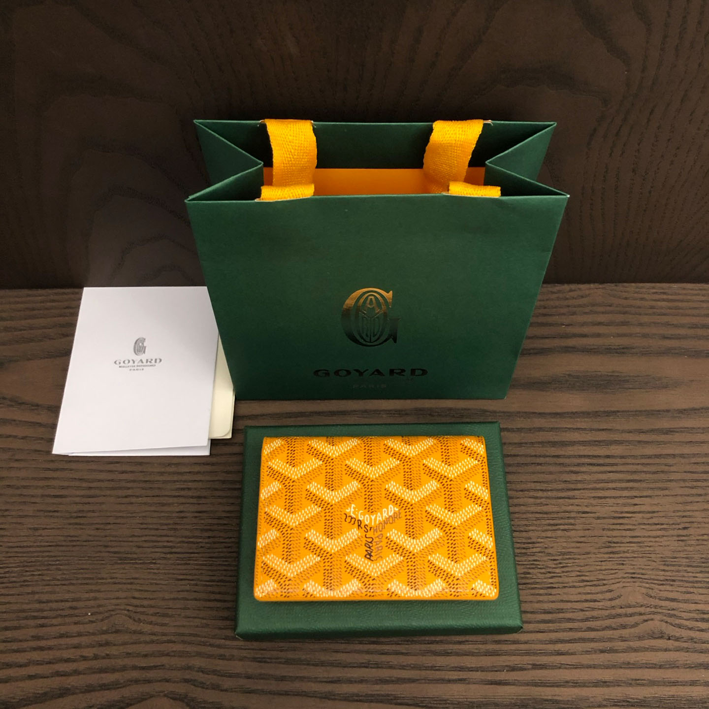 Goyard Malesherbes Card Wallet - DopestKickz