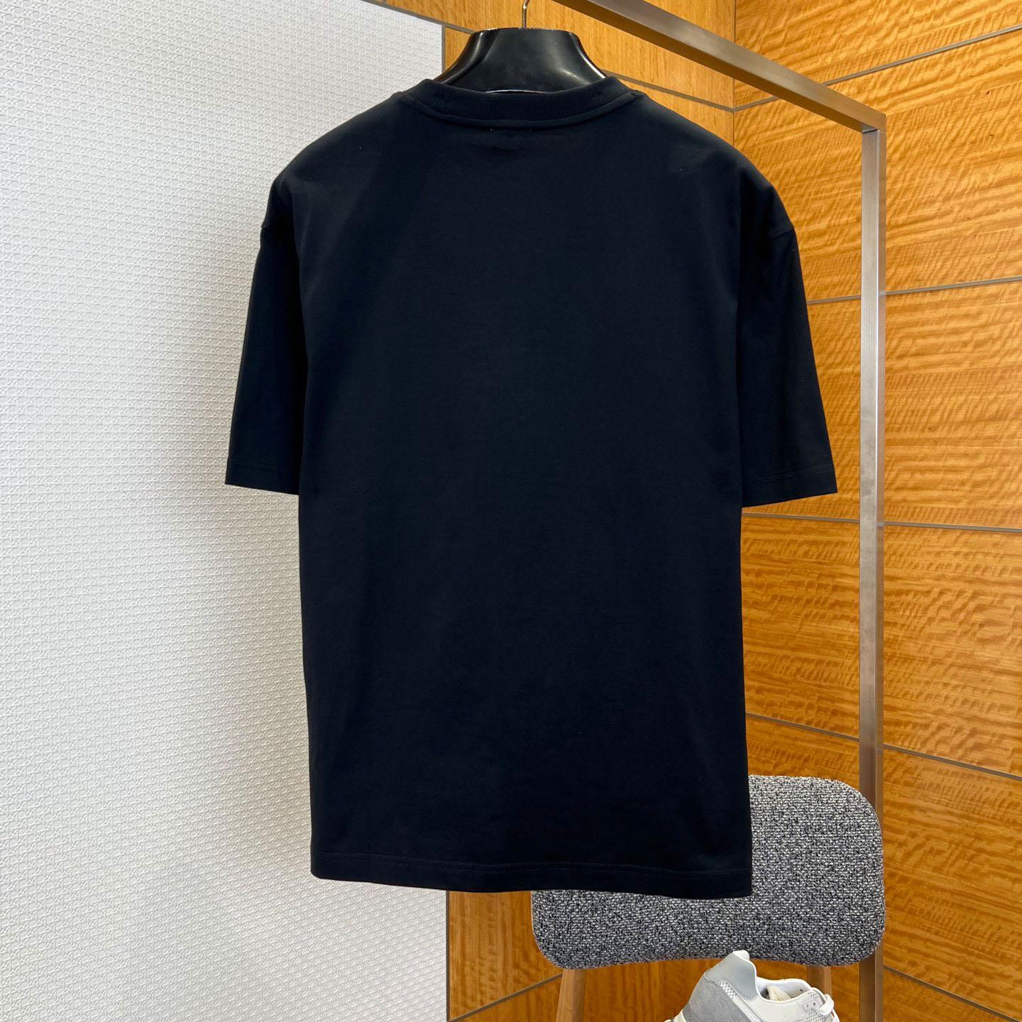 Burberry Check Knight Stamp Cotton T-shirt - DopestKickz