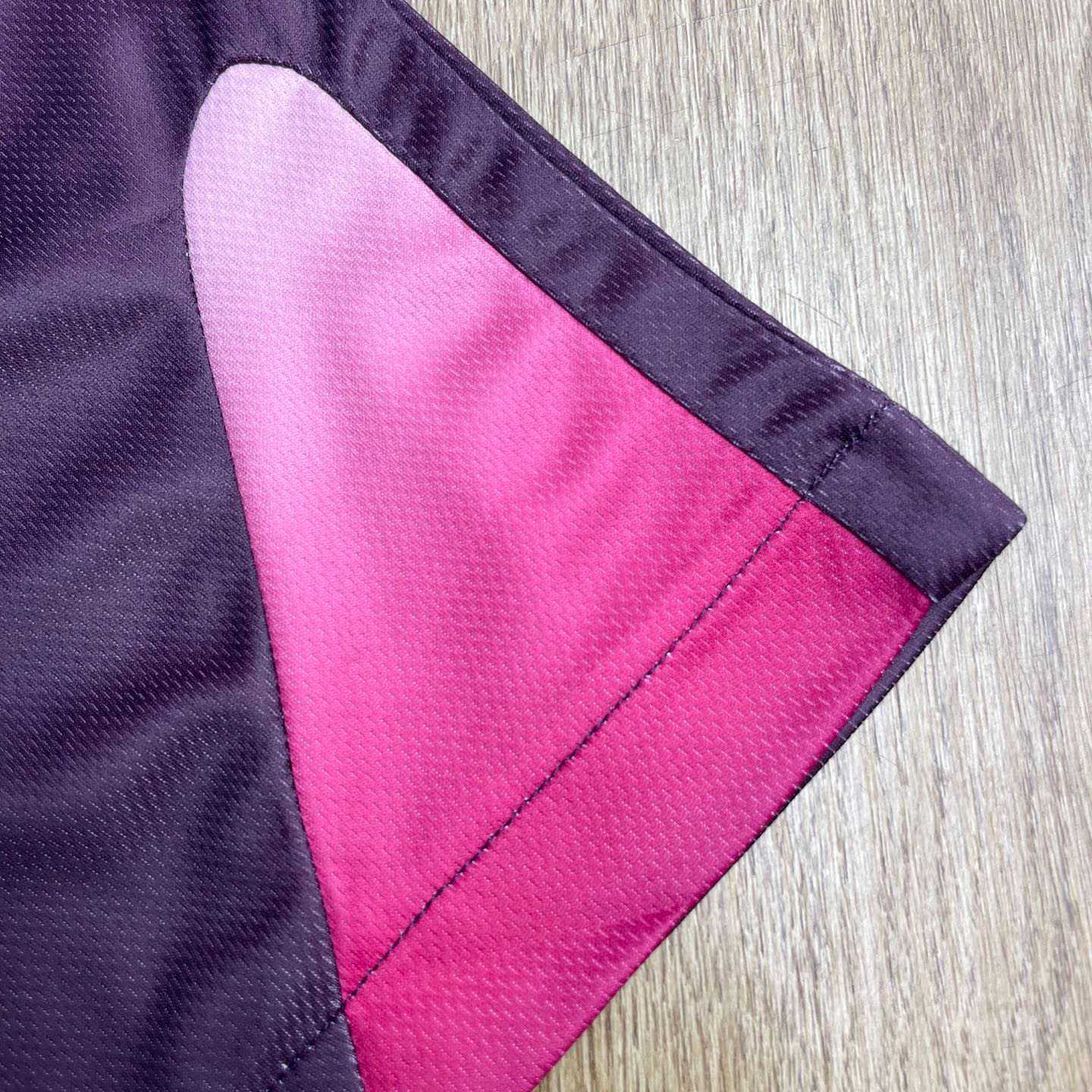 Casablanca Aubergine Gradient Short Sleeve Football Jersey   C1141 - DopestKickz